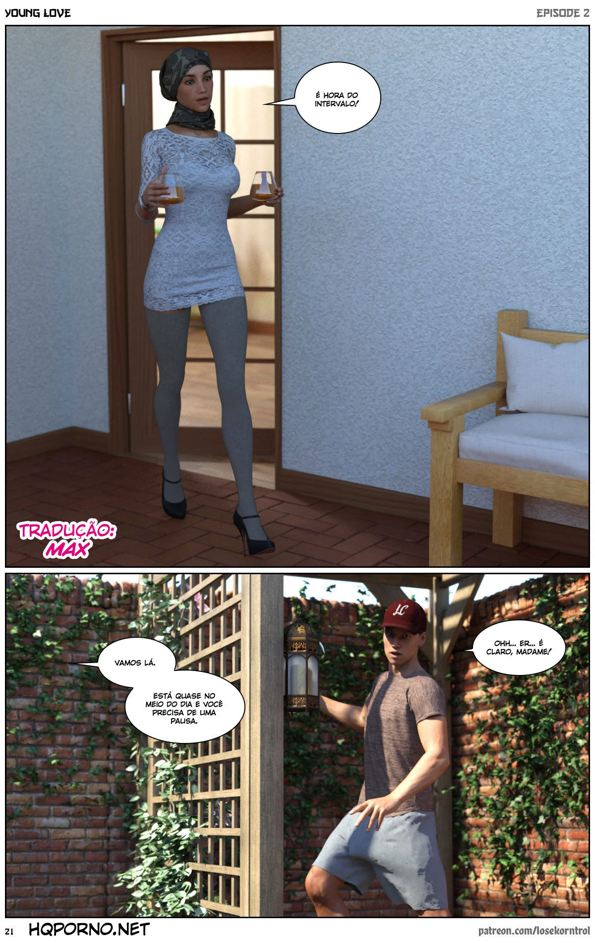 3D quadrinhos adulto jovem amor Parte 2 – Hentai 3D – Português do Brasil