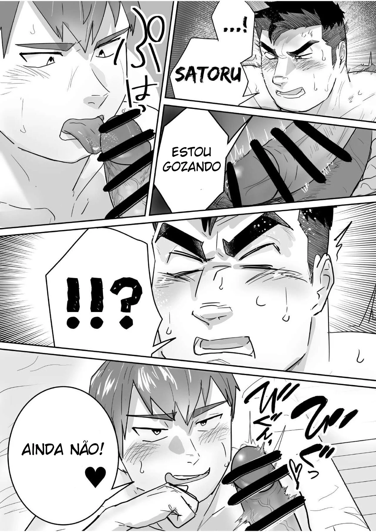 A História De Um Estudante Que Se Restringe Sexualmente, Mas Acaba Explodindo de Tesão – Hentai Gay – Versão em Português