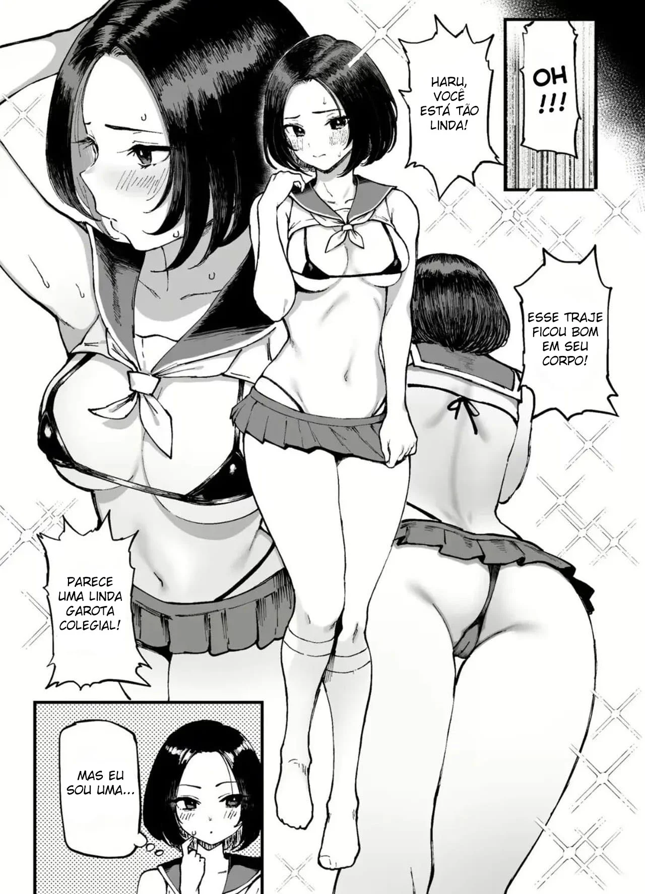 A Primeira Vez De Miharu – Doujinshi – Versão Completa A Primeira Vez De Miharu – Doujinshi – Versão Completa