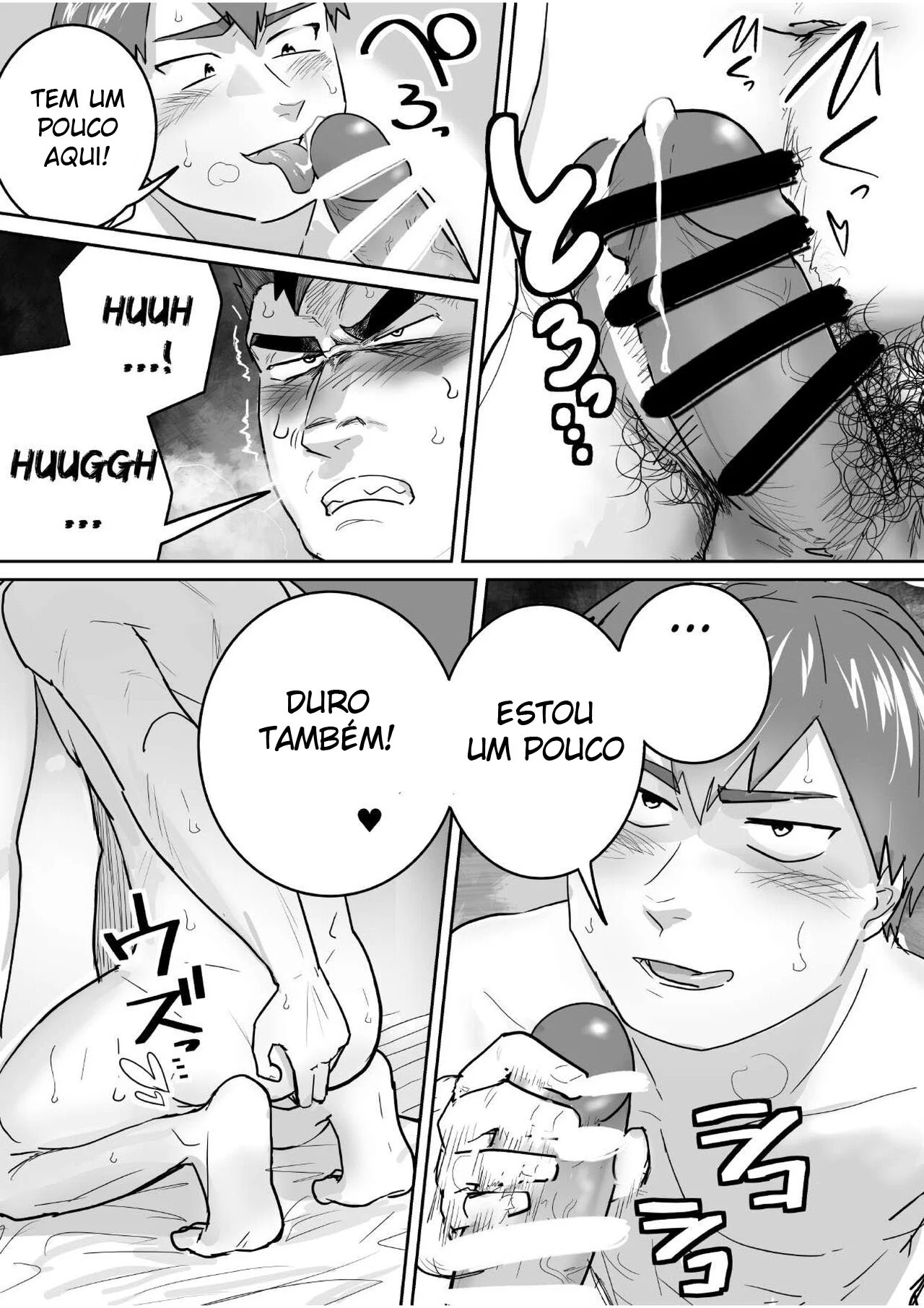 A História De Um Estudante Que Se Restringe Sexualmente, Mas Acaba Explodindo de Tesão – Hentai Gay – Versão em Português