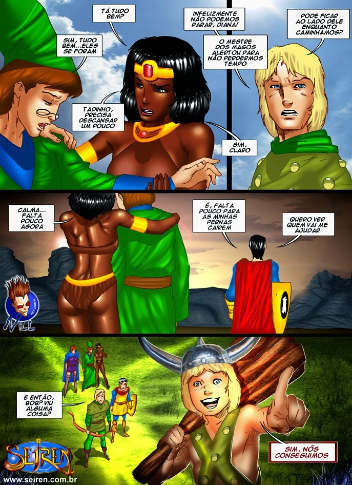 Animes porno HQ: Caverna do Dragão porno – Gibi Pornô – Versão Completa