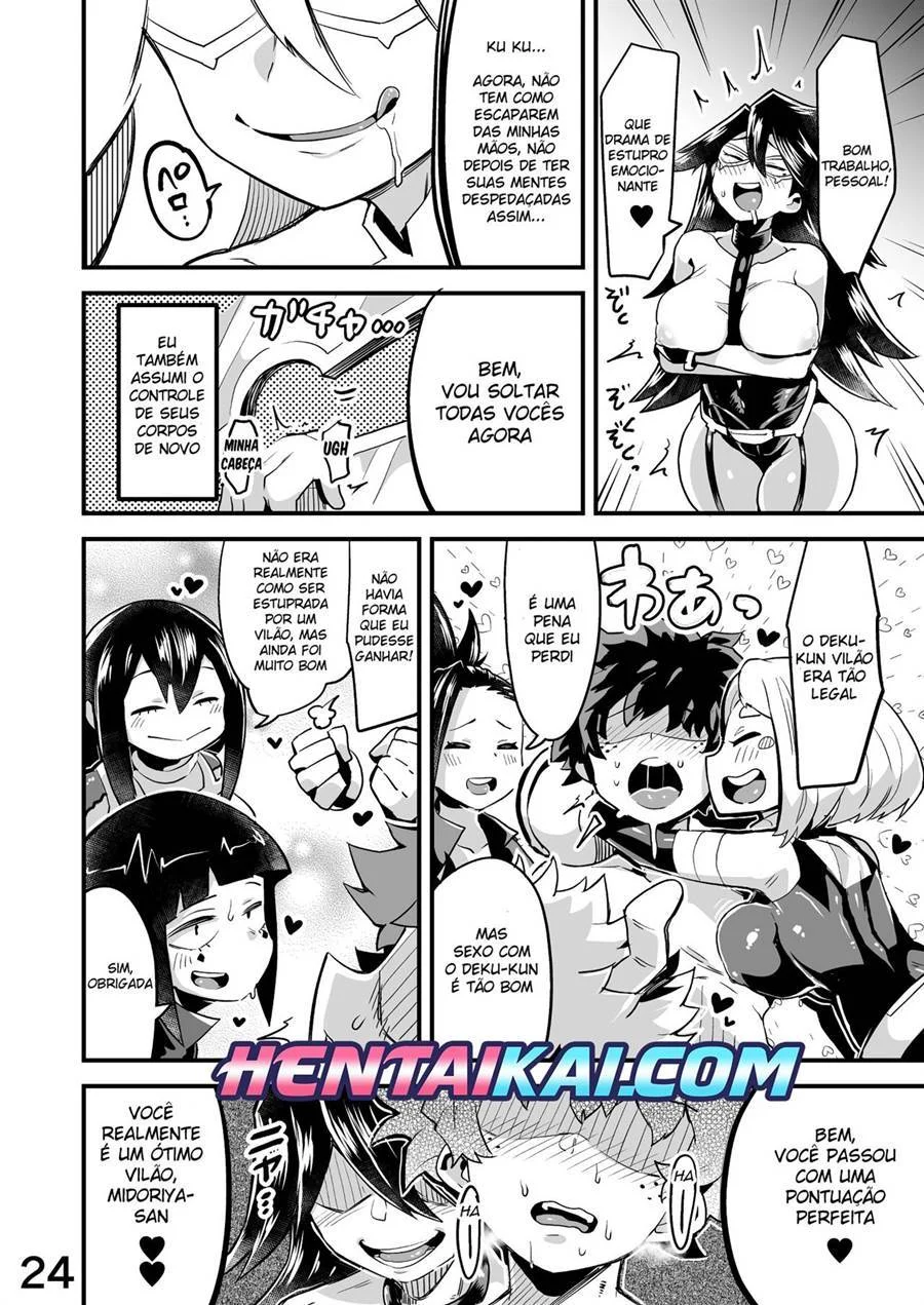 Boku to Nottori Villain Nakademia Vol. 2 – Hentai – Versão Completa