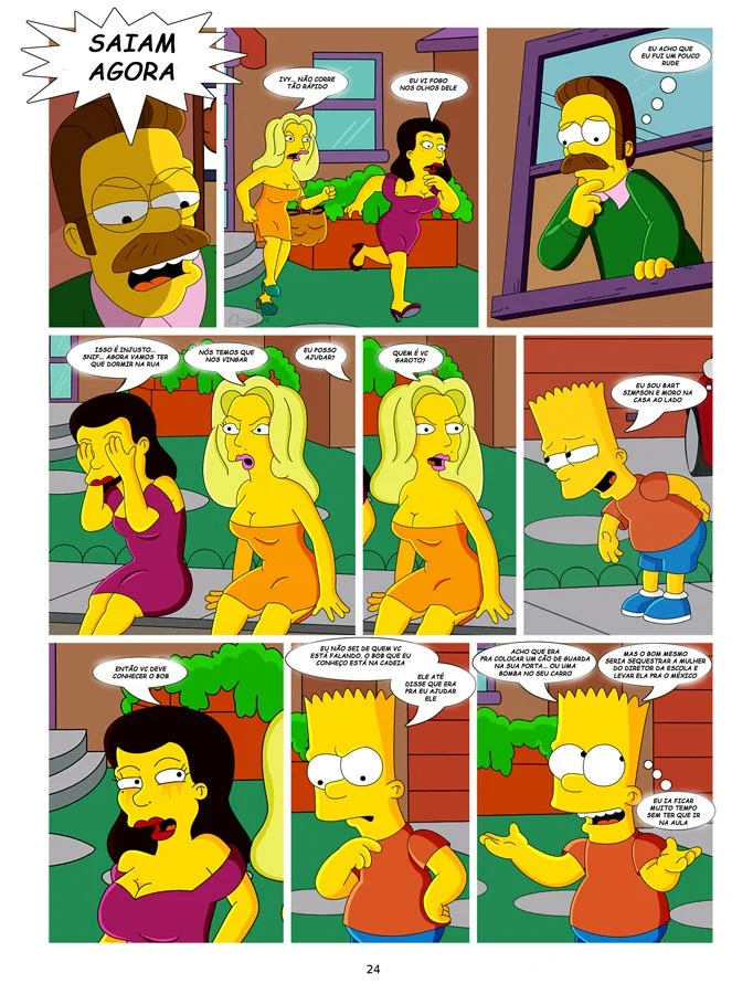 Boa foda em Familia Simpsons – Quadrinhos Pornô – Português do Brasil