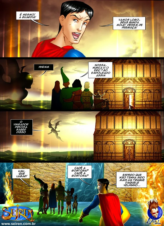 Animes porno HQ: Caverna do Dragão porno – Gibi Pornô – Versão Completa