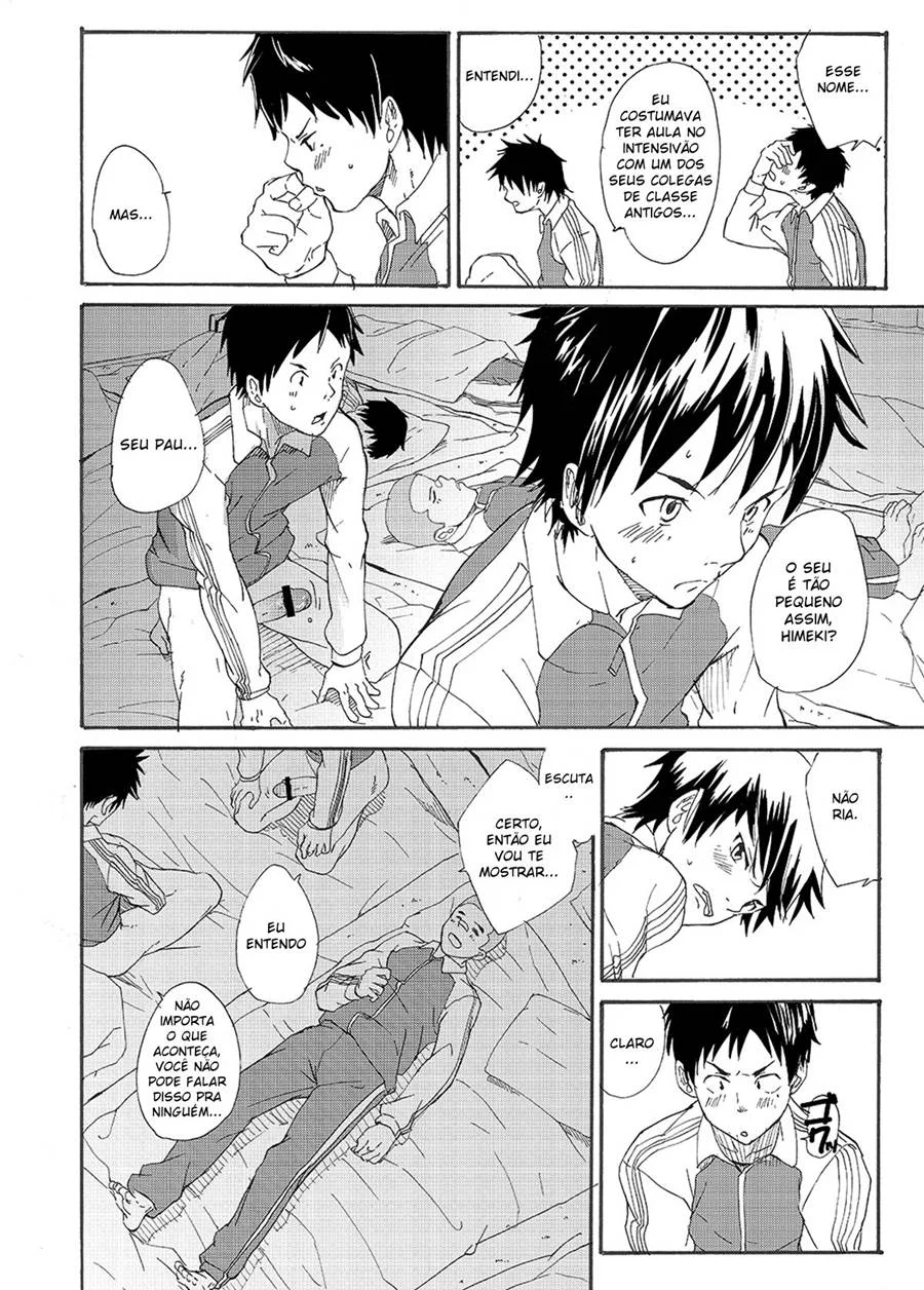 Aluno do pau gigante – Hentai Gay – Português do Brasil