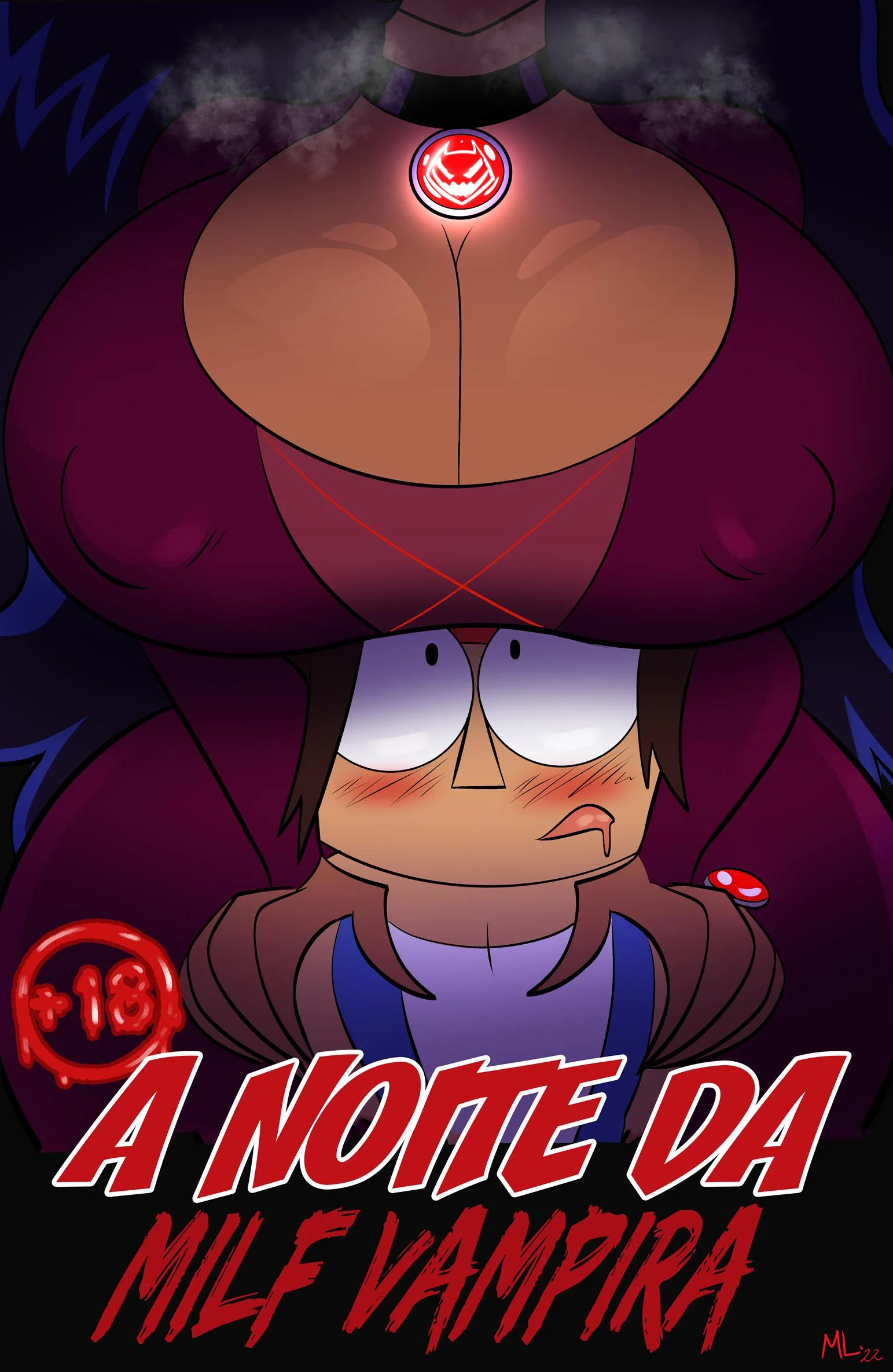 A noite da Milf vampira – Hentai Incesto – Traduzido para Português