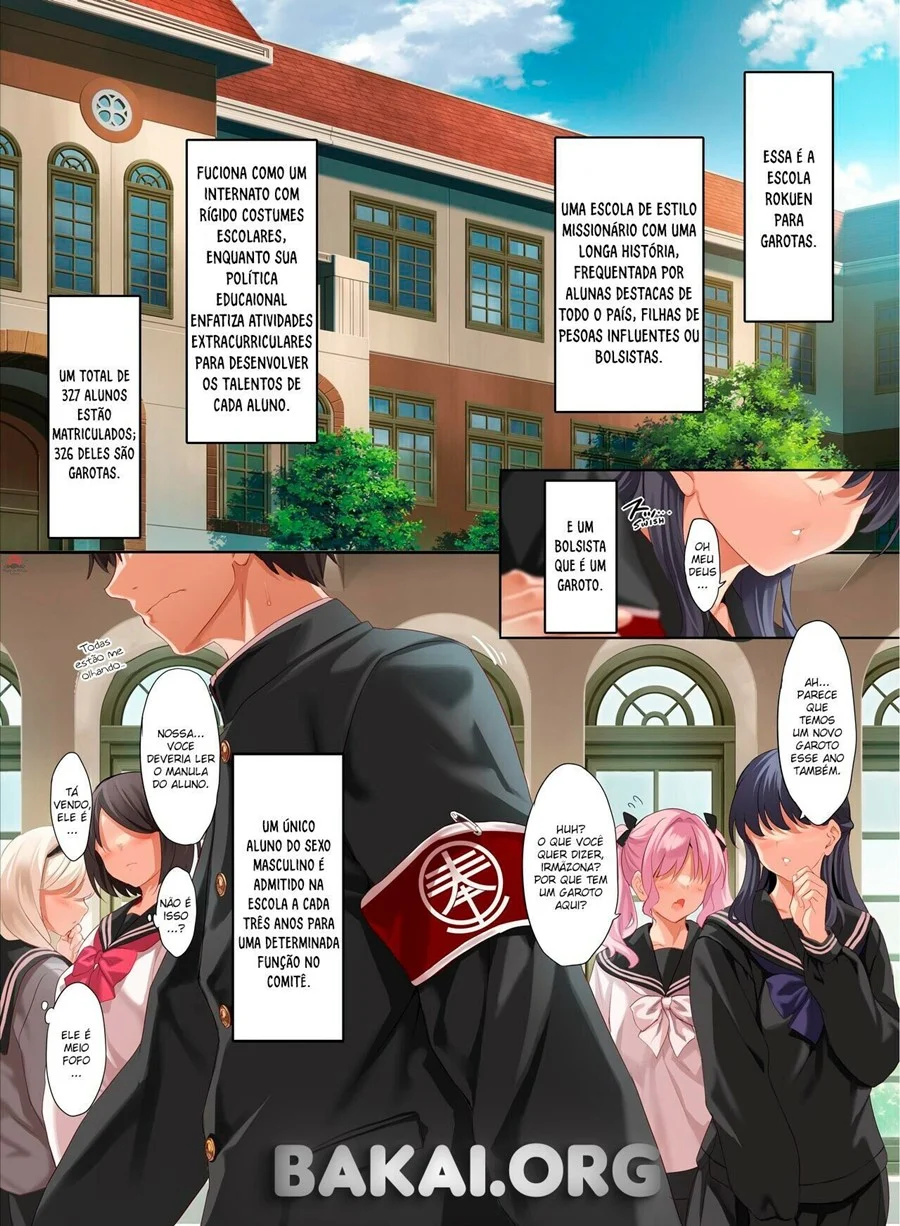 1 Pênis na escola feminina – Hentai – Sem Cortes