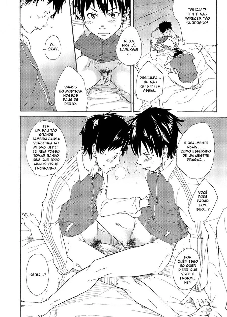 Aluno do pau gigante – Hentai Gay – Português do Brasil