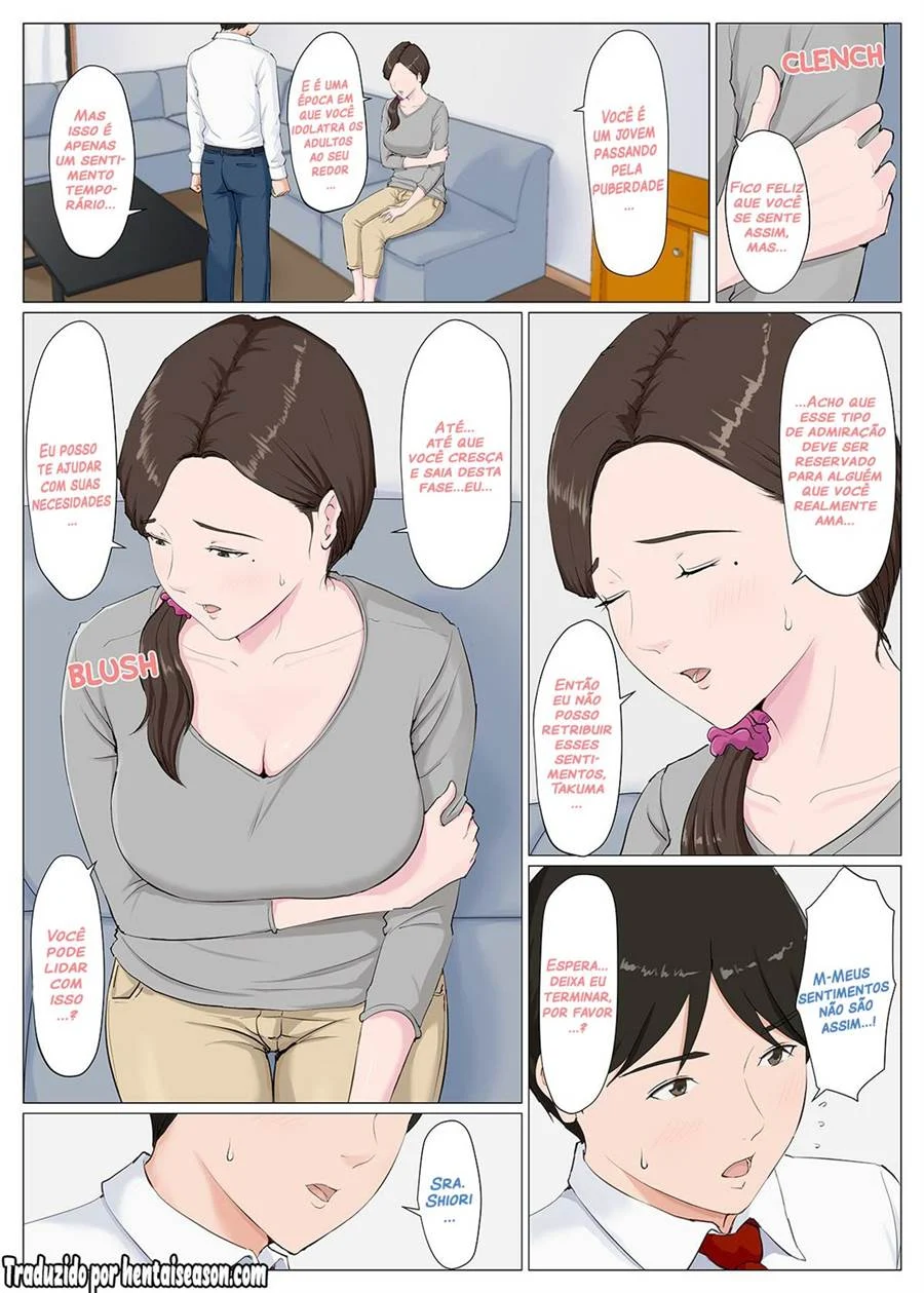 Apaixonado pela sogra – Hentai Incesto – Sem Cortes