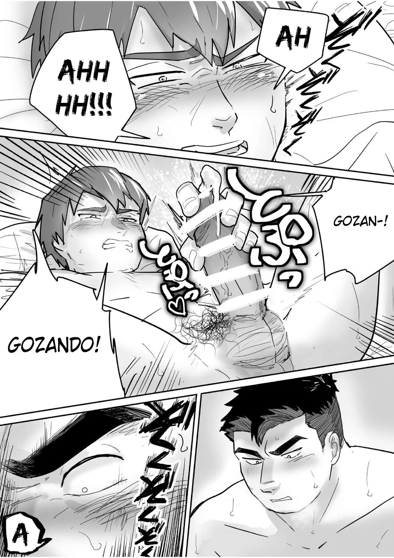 A História De Um Estudante Que Se Restringe Sexualmente, Mas Acaba Explodindo de Tesão – Hentai Gay – Versão em Português