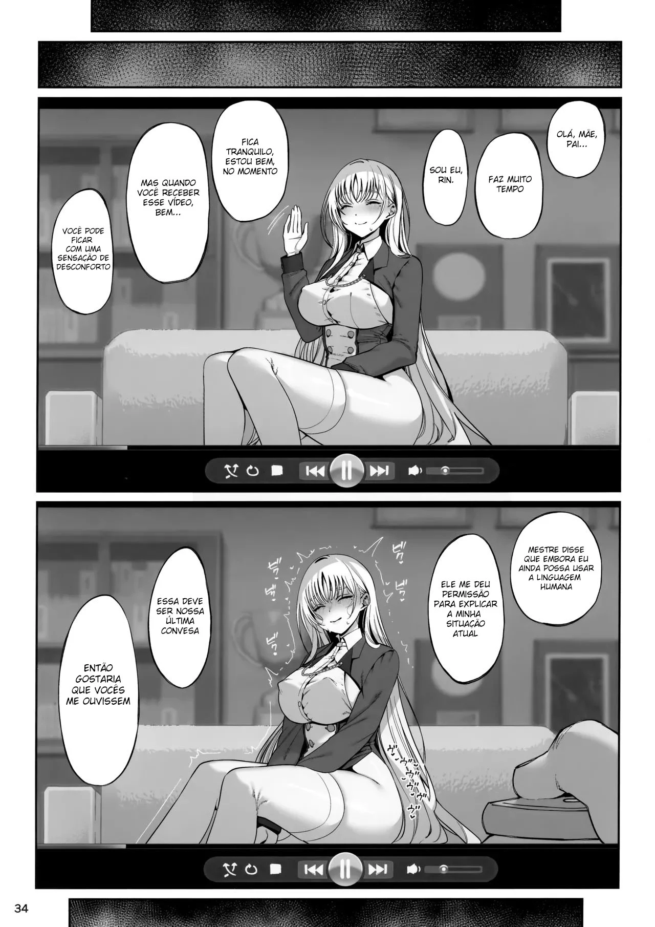 Apesar de ter Sido Criado Com Muito Carinho, Desculpa, Mas Acabei Virando um Onahole – Hentai – Versão Completa