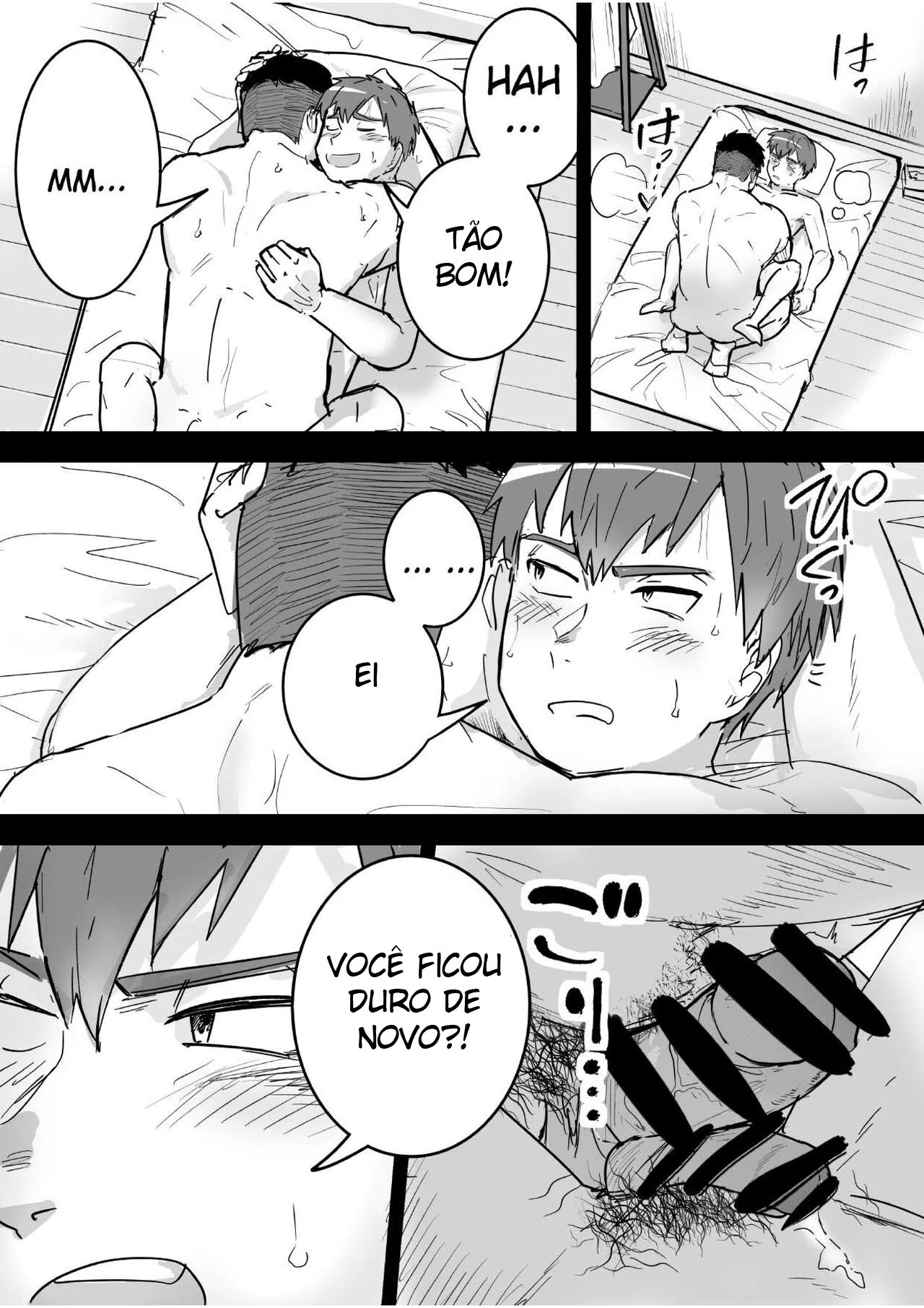 A História De Um Estudante Que Se Restringe Sexualmente, Mas Acaba Explodindo de Tesão – Hentai Gay – Versão em Português