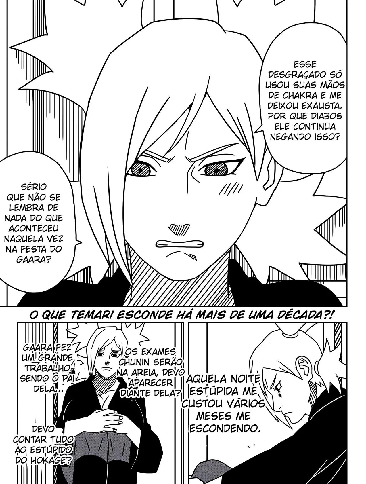 As Memórias de Temari – Doujinshi – Sem Censura