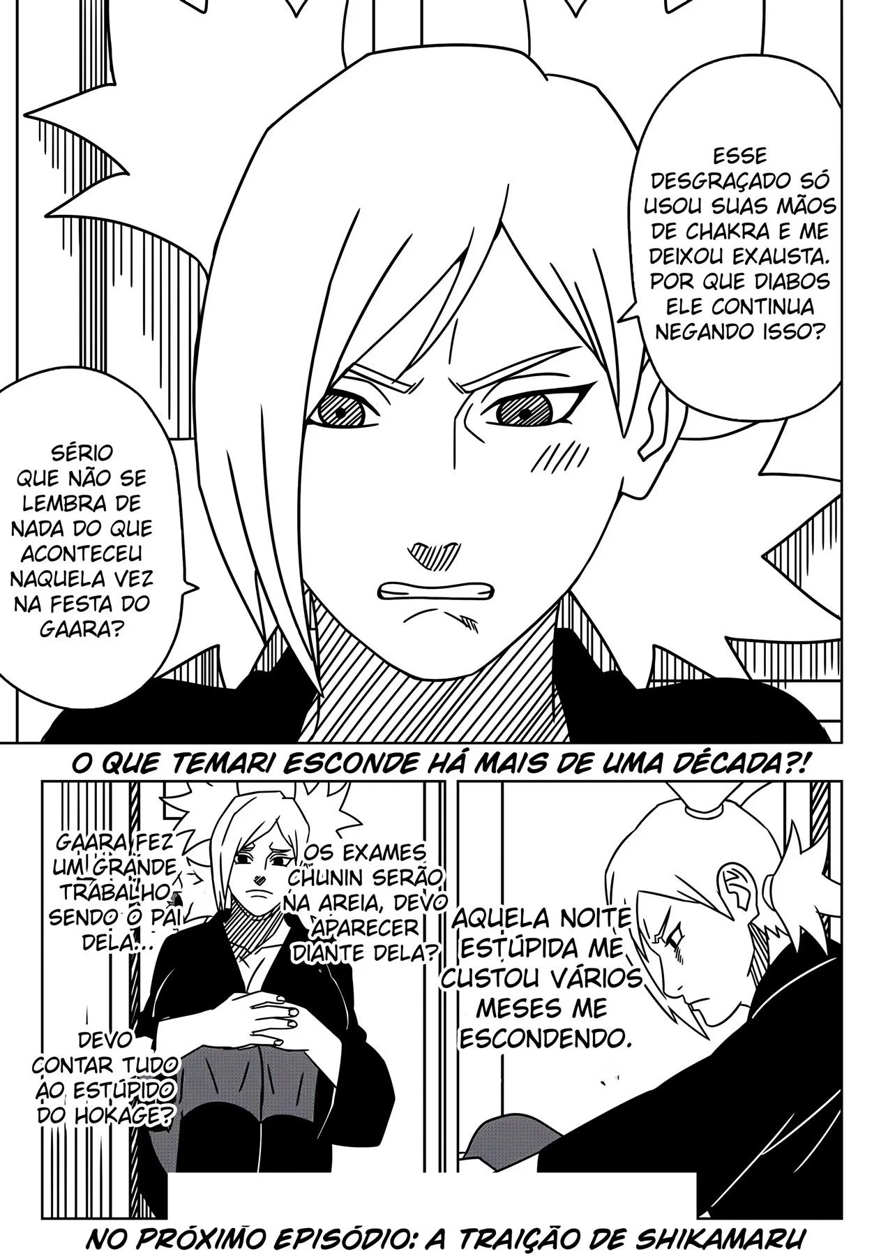 As Memórias de Temari – Doujinshi – Sem Censura