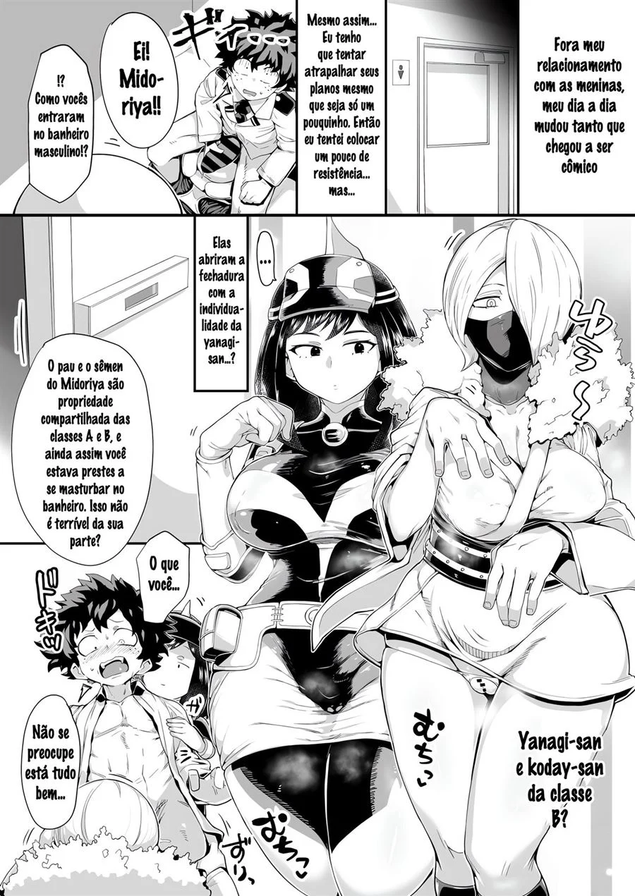 Boku to Nottori Villain Nakademia 4 – Hentai – Traduzido para Português