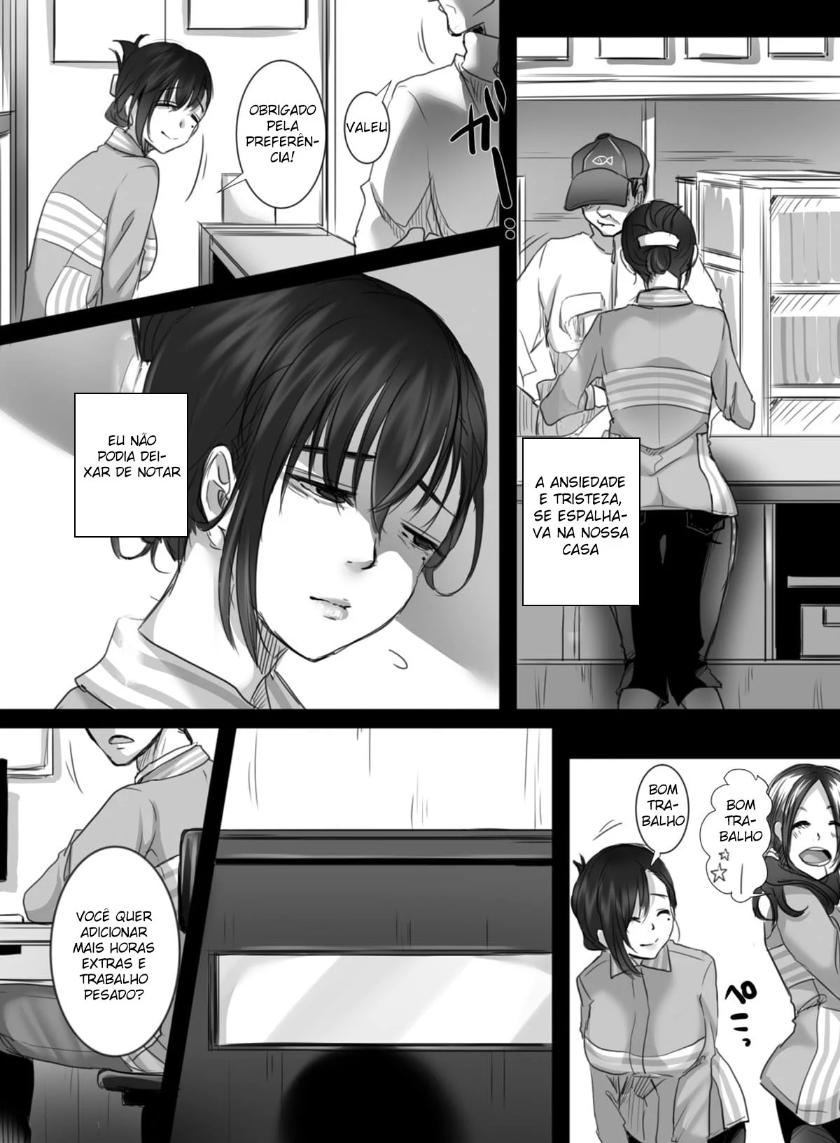 15 Minutos de Hora Extra – Hentai Preto e Branco – Traduzido para Português 15 Minutos de Hora Extra – Hentai Preto e Branco – Traduzido para Português