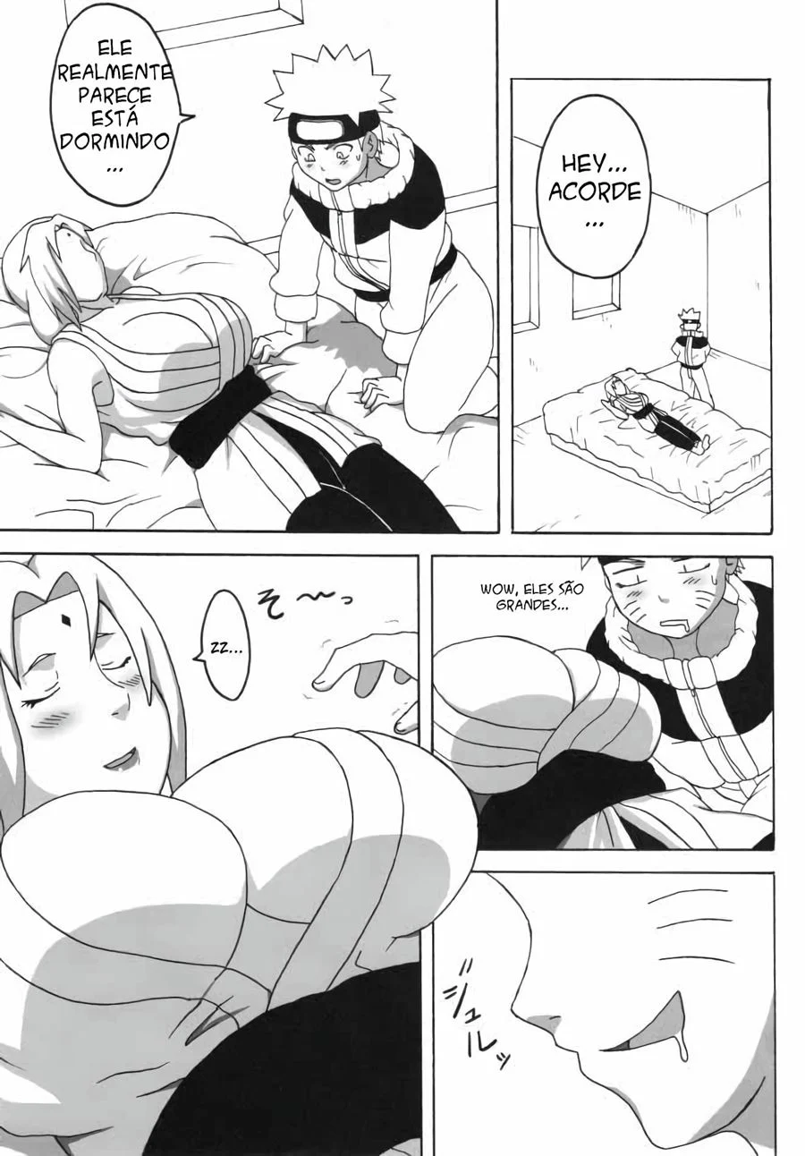 Comendo Tsunade bêbada – Naruto – Versão Completa