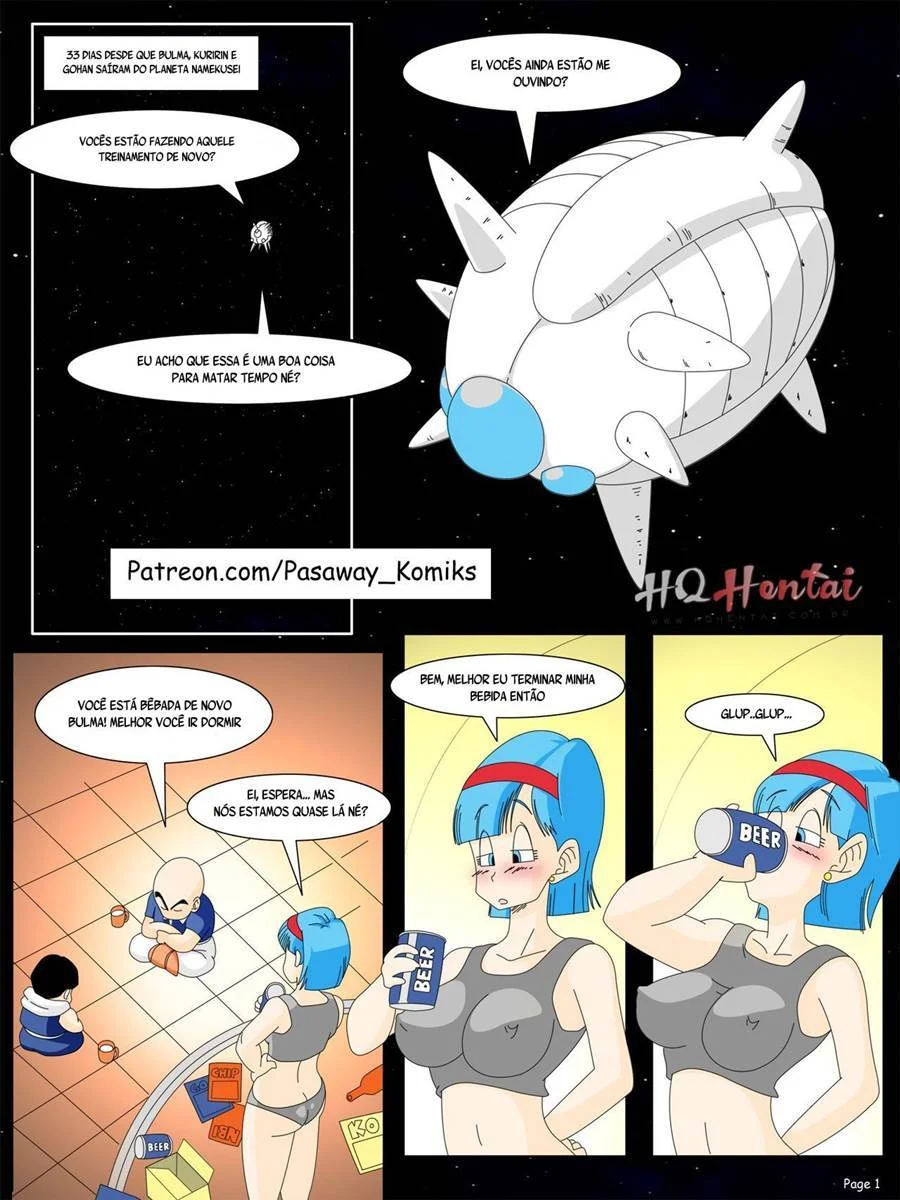 Bulma´s Nightmare – Gibi Pornô – Sem Cortes