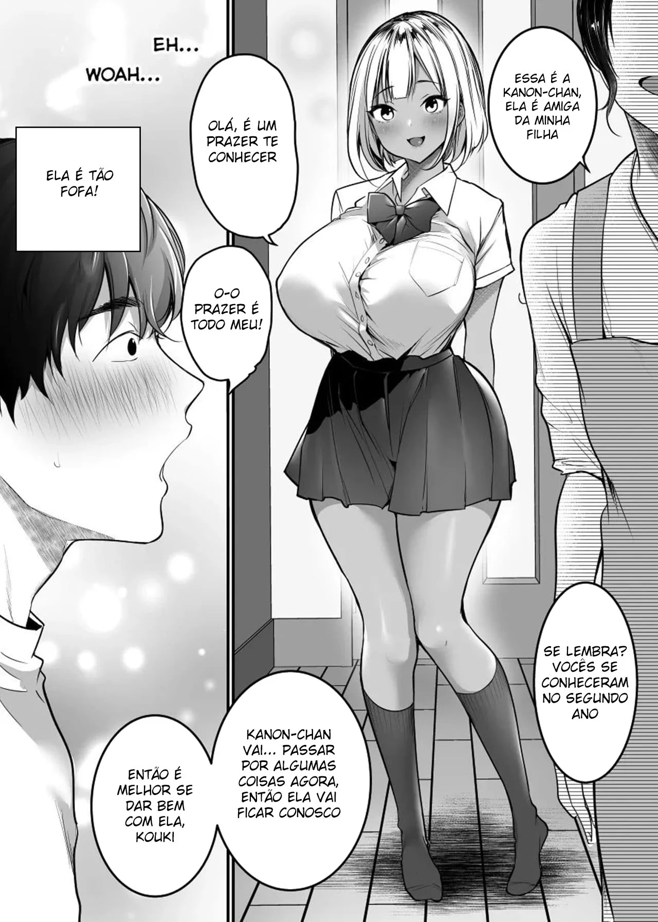 Banheiro Sexual: A Garota Gyaru que Está Hospedada Em Minha Casa E O Banheiro da Minha Casa ♥ – Mundo Hentai – Versão PT-BR