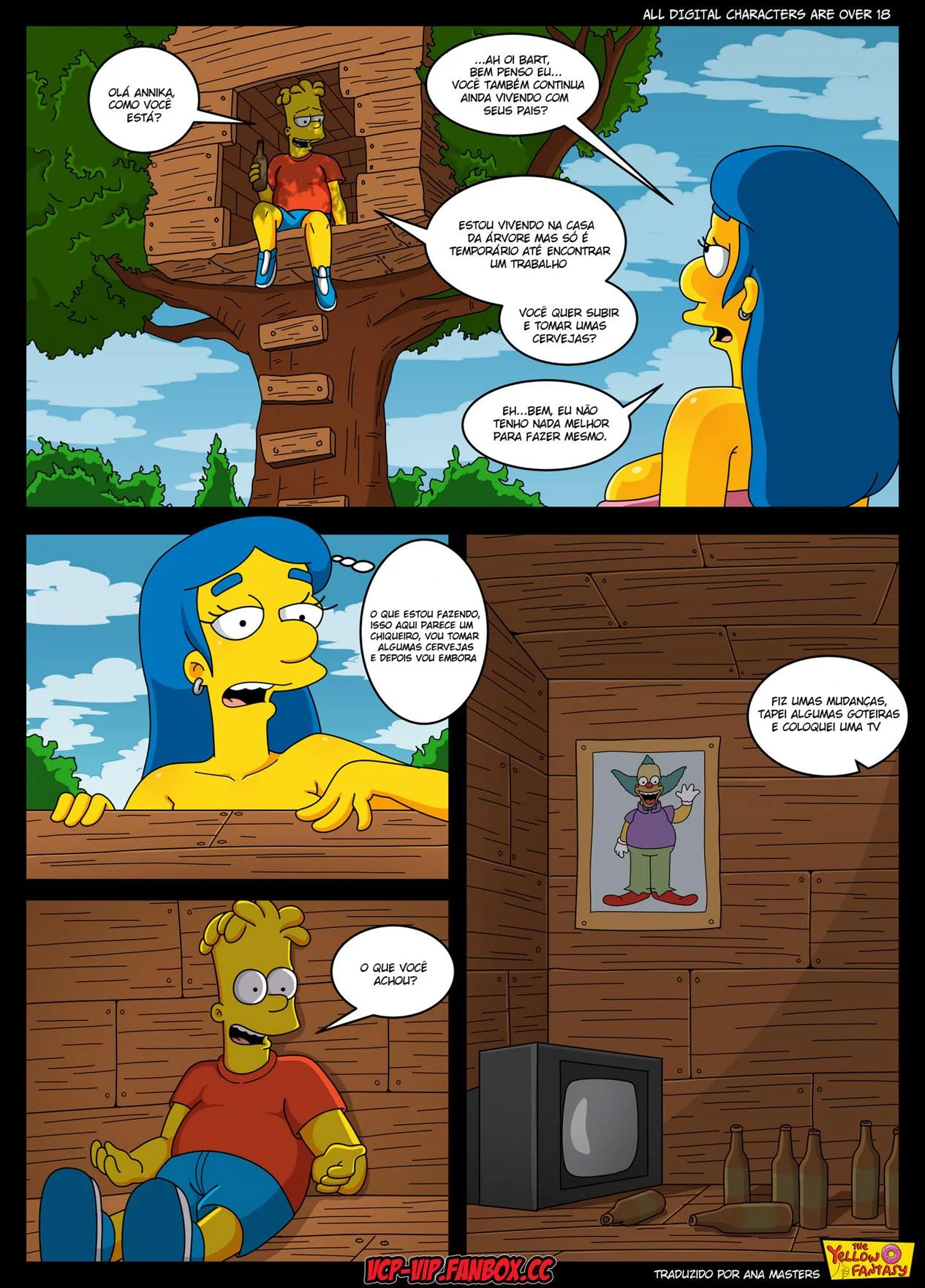 Comendo a Prima do Amigo – Comics Porno – Quadrinho em PT-BR