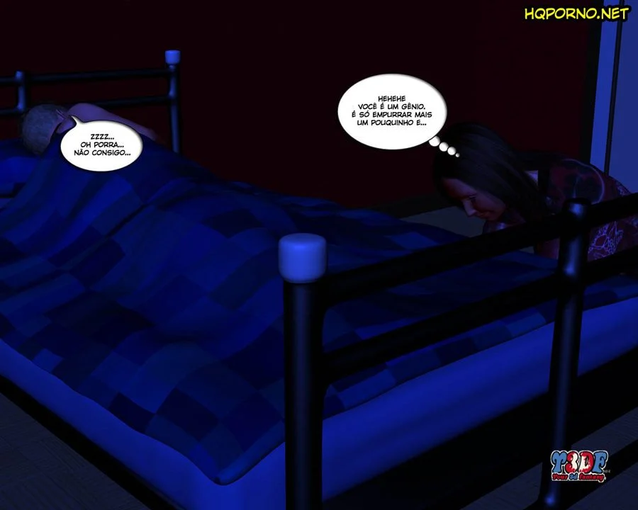 Can’t Sleep Comics Incesto – Hentai Incesto – Versão Completa