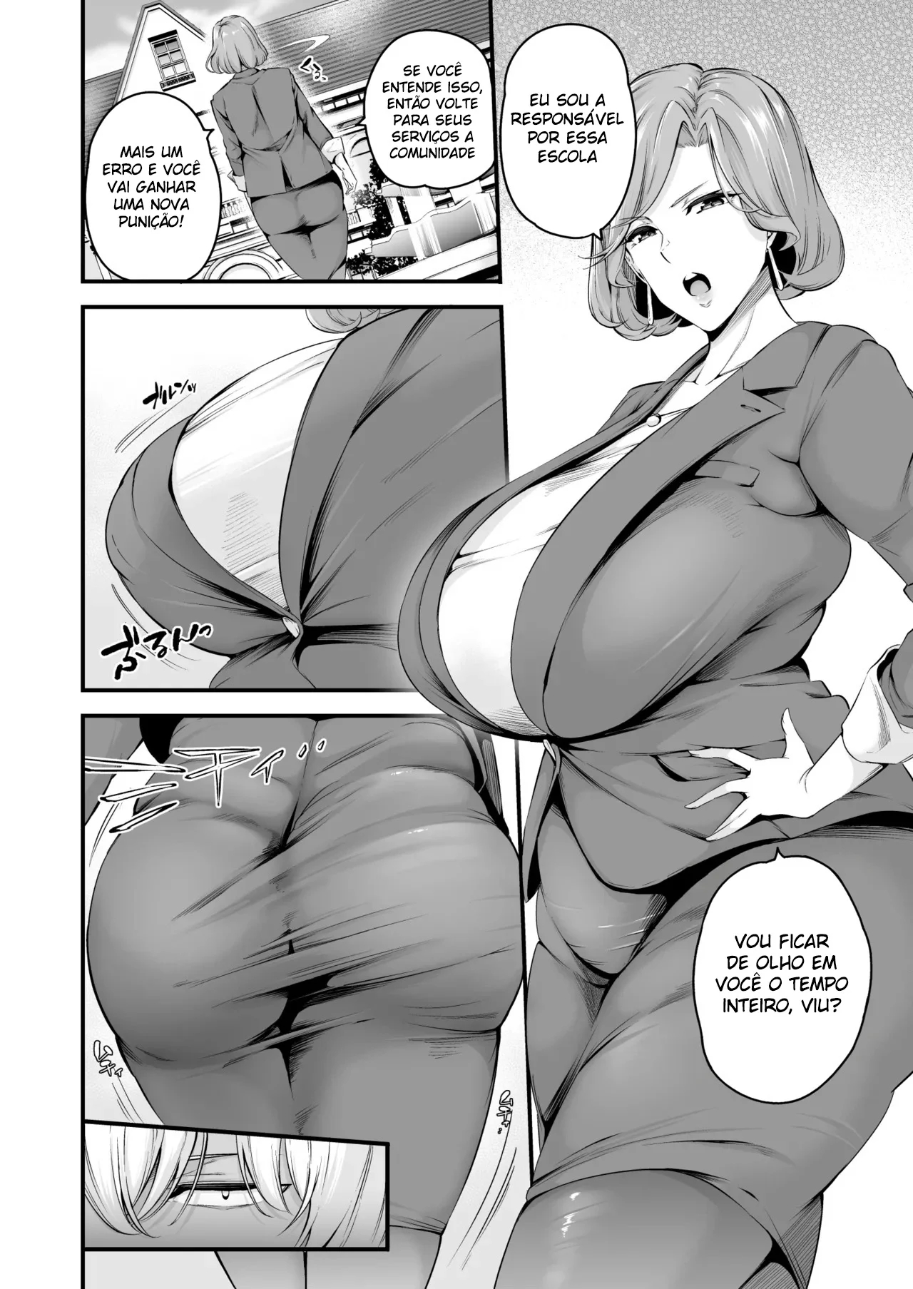 A Diretora da Escola Shiramine – Mundo Hentai – Versão PT-BR