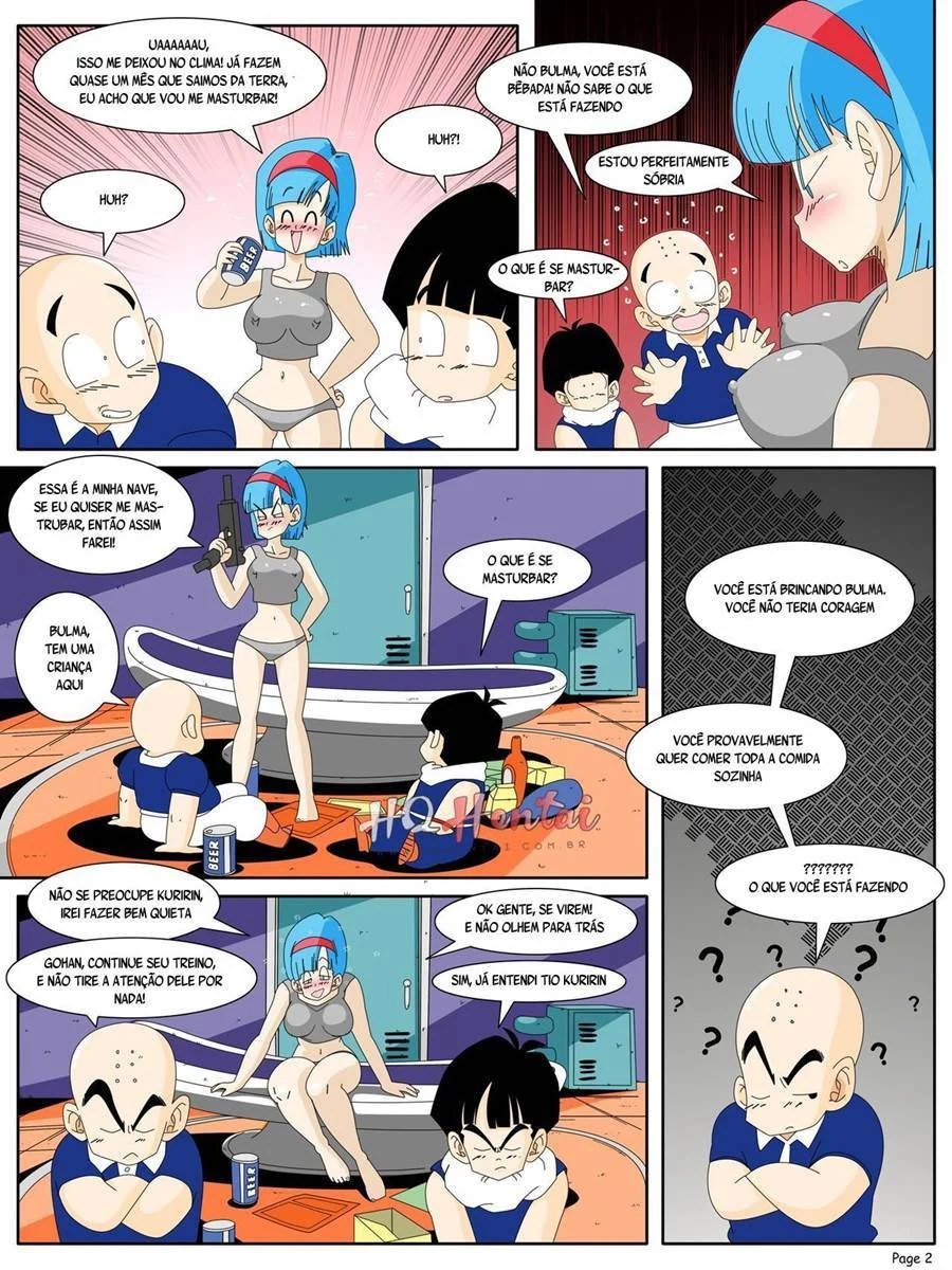 Bulma´s Nightmare – Gibi Pornô – Sem Cortes