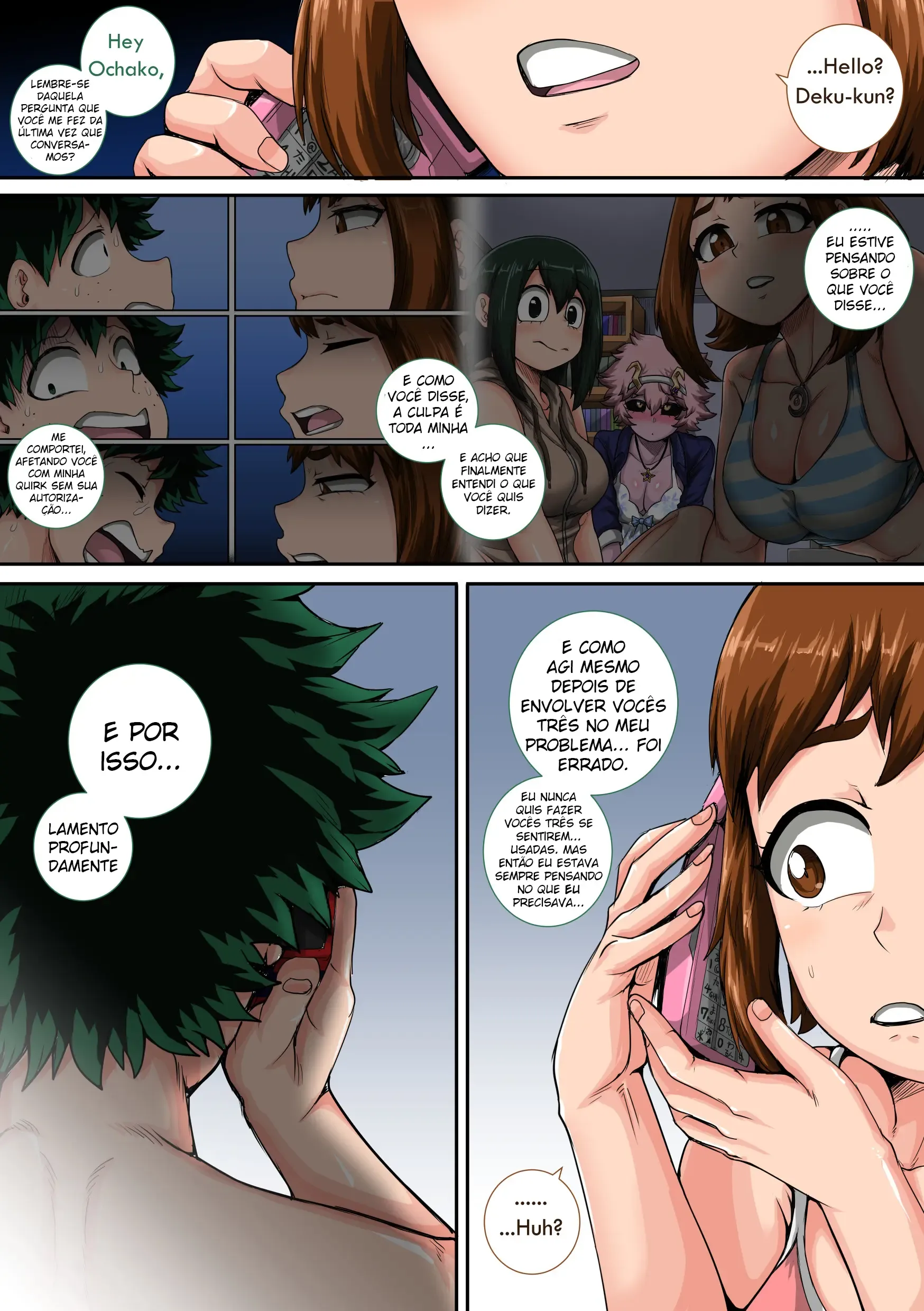 Comendo a Mãe Gostosa do Bakugo - HQ Picante em Português