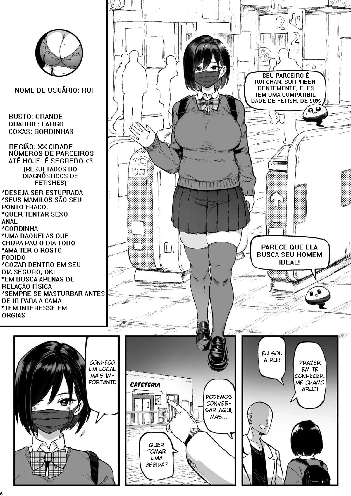 Aplicativo Zubopuri – Hentai Preto e Branco – Português do Brasil