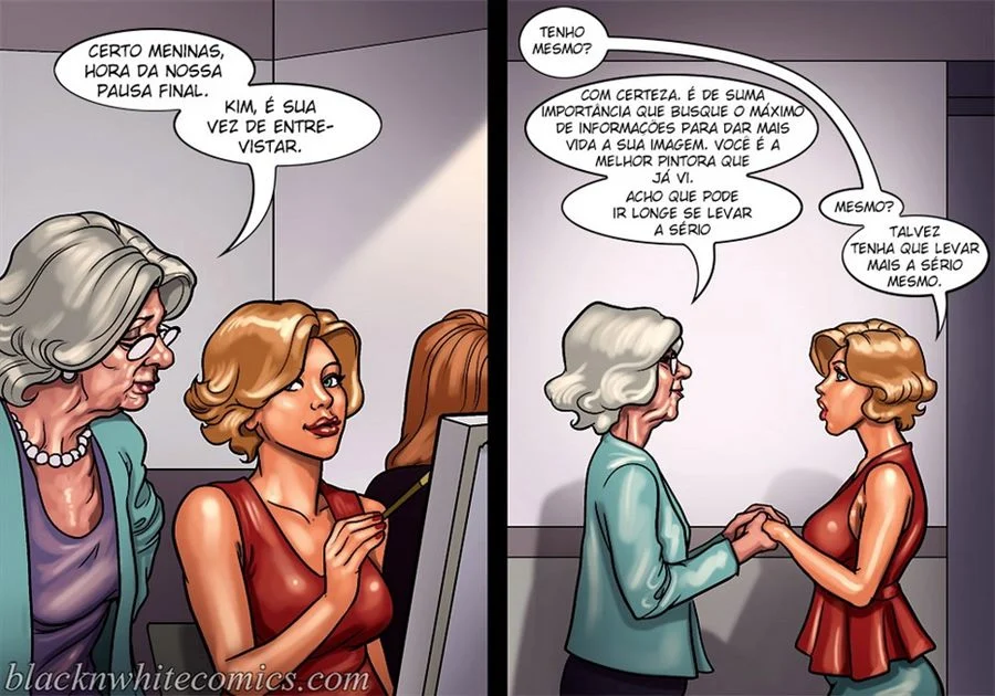 Art Class – Hentai Interracial – Versão Completa