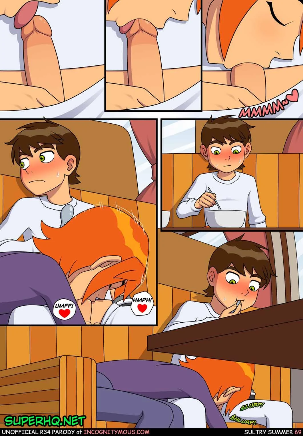 Ben 10 quadrinhos porno gozando na buceta da priminha – Ben 10 – Traduzido para Português