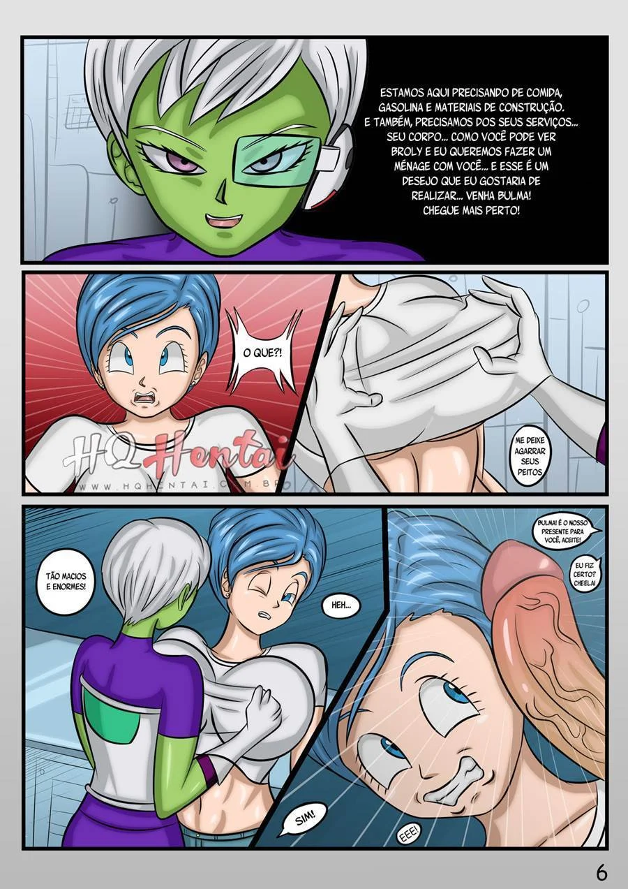 Broly fodendo Bulma é Cheelai – Cartoon Pornô – Versão PT-BR