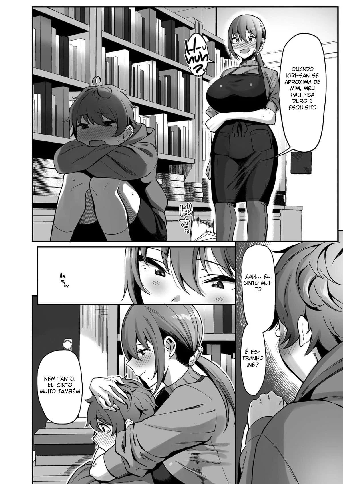 Com a Moça da Livraria Velha – Hentai – Português do Brasil