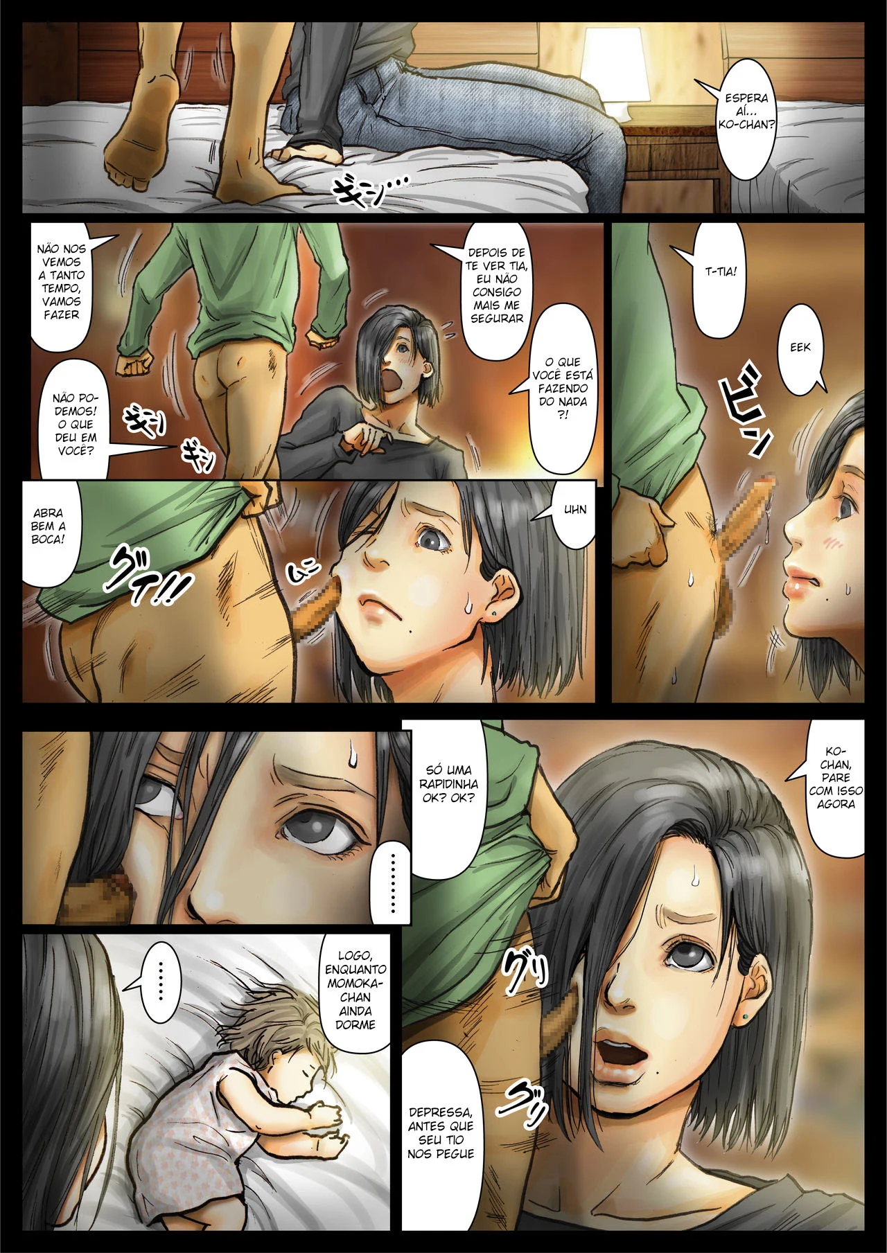 A Buceta da Minha Tia é Incrível – Hentai Incesto – Versão PT-BR