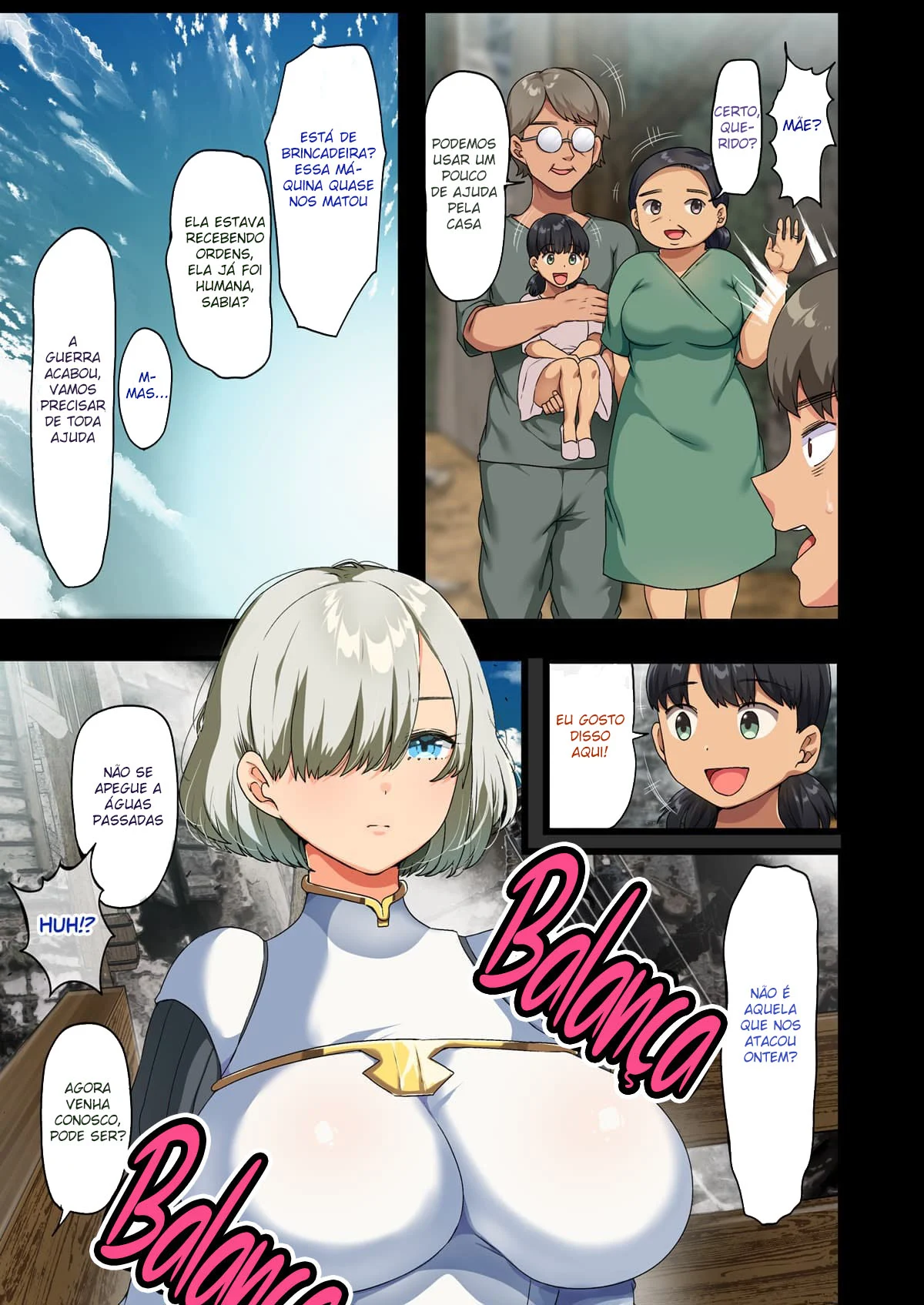 Ao Fim da Guerra, Eu Trouxe uma Bela Androide Peituda Para Minha Casa – Hentai – Sem Censura Ao Fim da Guerra, Eu Trouxe uma Bela Androide Peituda Para Minha Casa – Hentai – Sem Censura