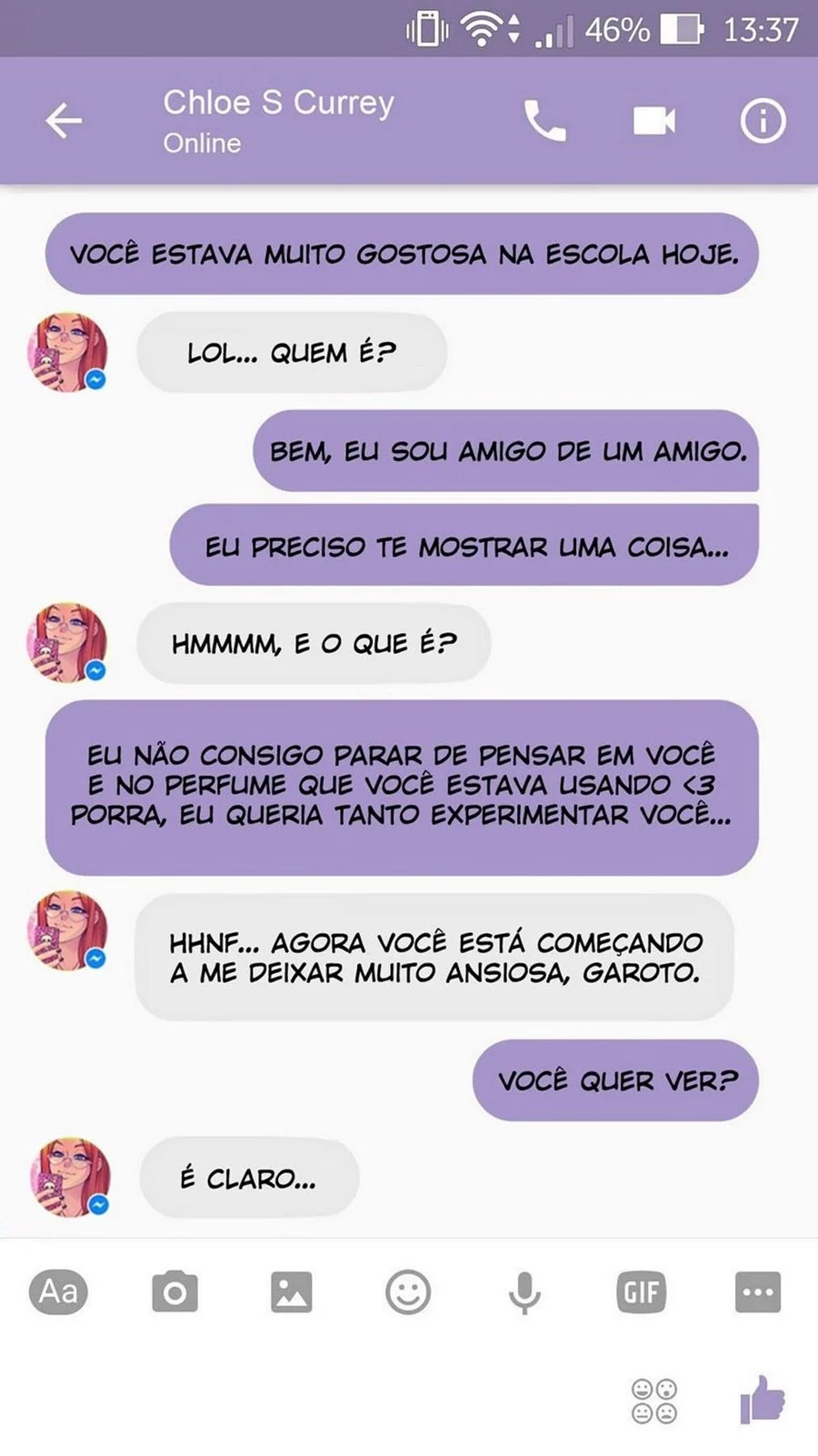 A Chat With Chloe – Hentai – Falas em PT-BR A Chat With Chloe – Hentai – Falas em PT-BR