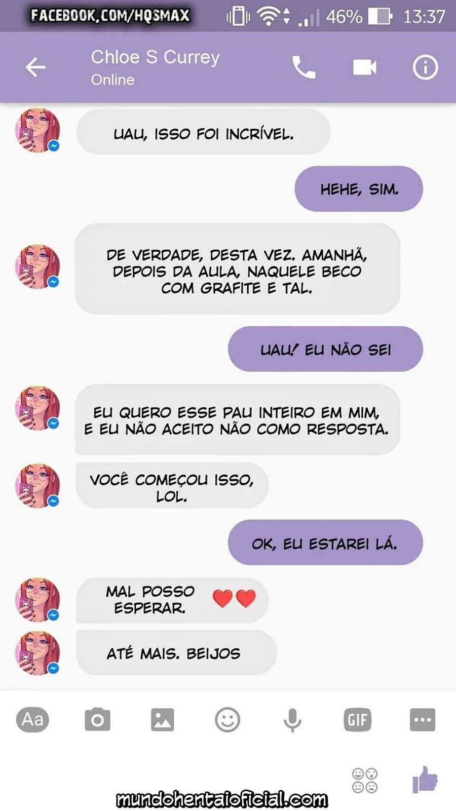 A Chat With Chloe – Hentai – Falas em PT-BR