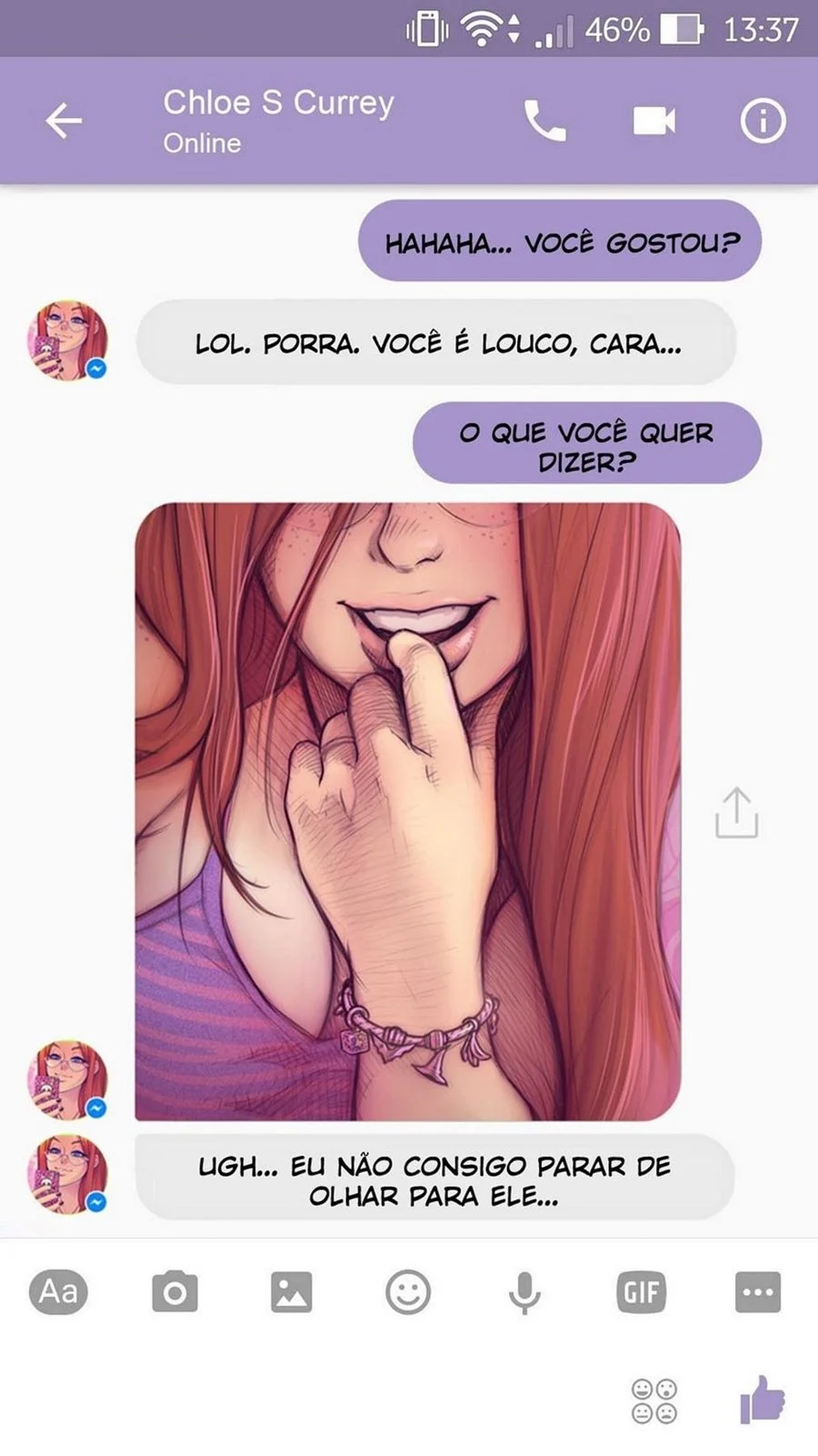 A Chat With Chloe – Hentai – Falas em PT-BR A Chat With Chloe – Hentai – Falas em PT-BR