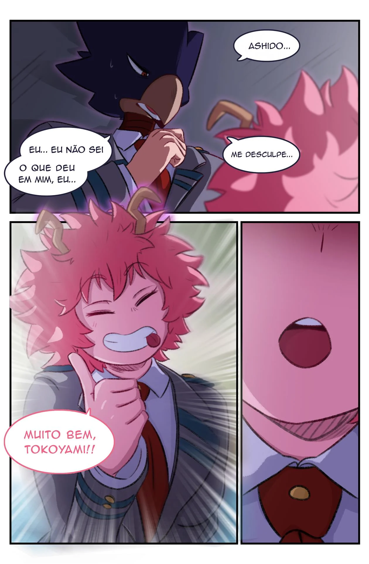 A Gratidão de Mina – Boku no Hero Academia – Versão em Português A Gratidão de Mina – Boku no Hero Academia – Versão em Português