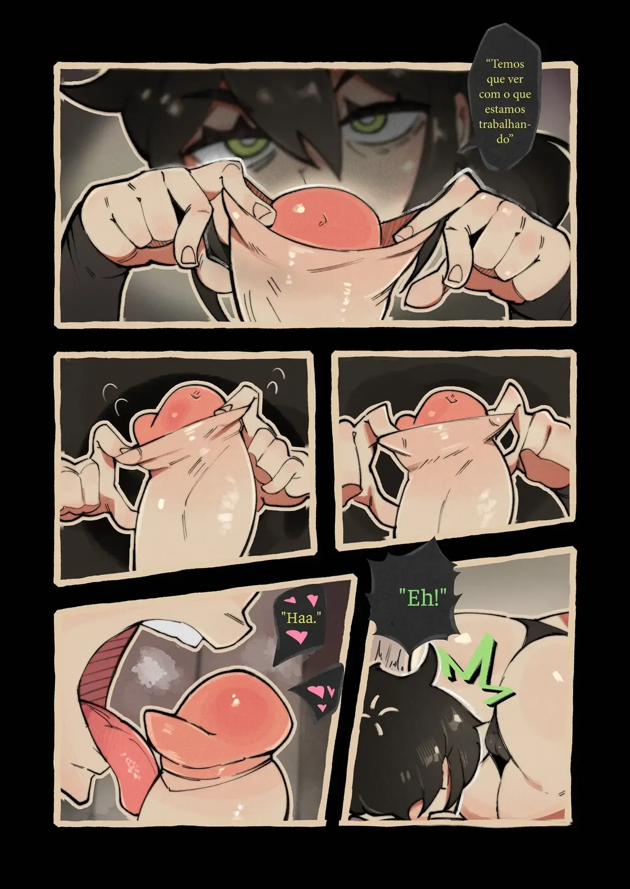 A Milf Gótica e o Femboy Cansado – Hentai – Traduzido para Português