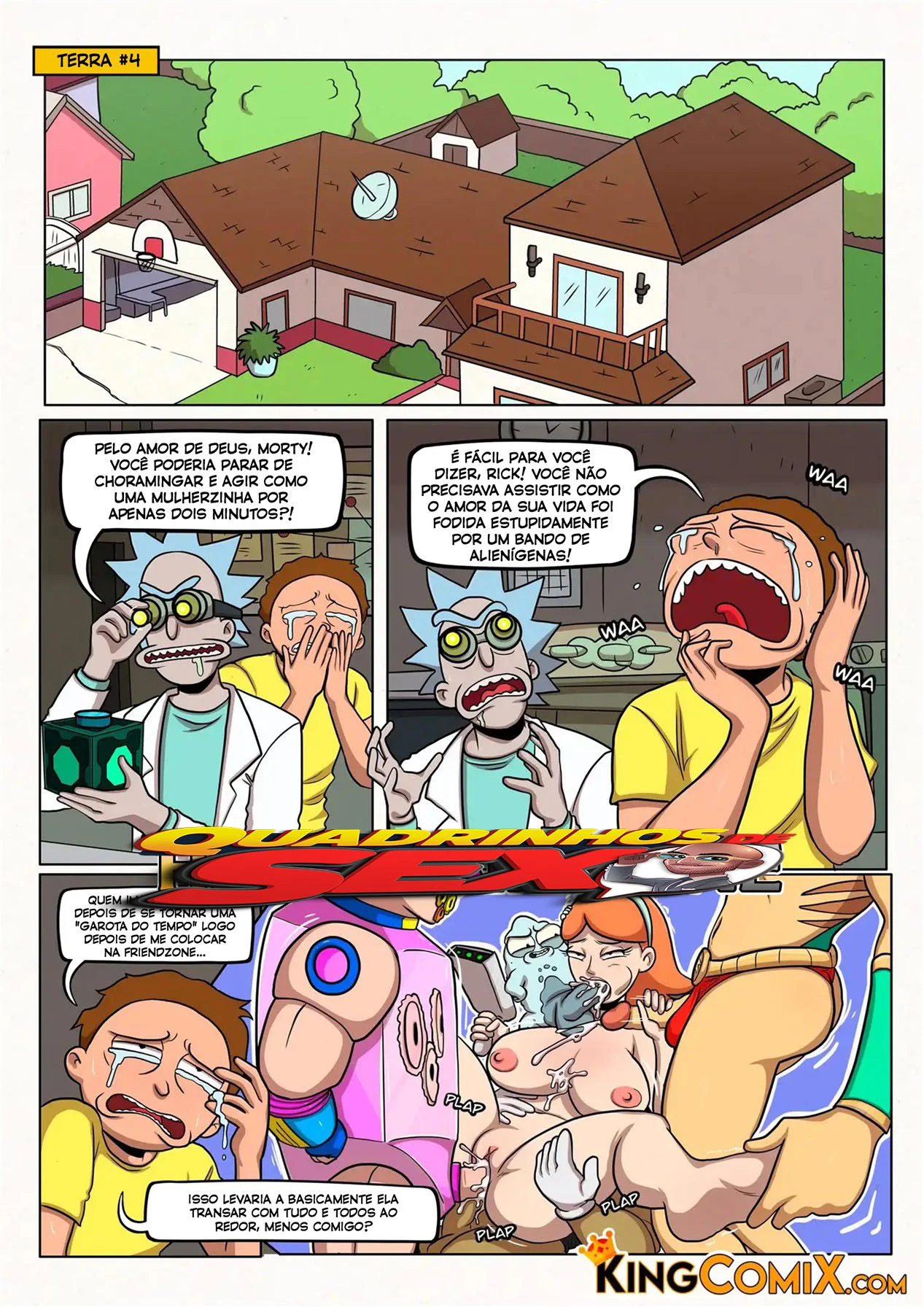 A Nova Vida de Morty – Cartoon Pornô – Português do Brasil