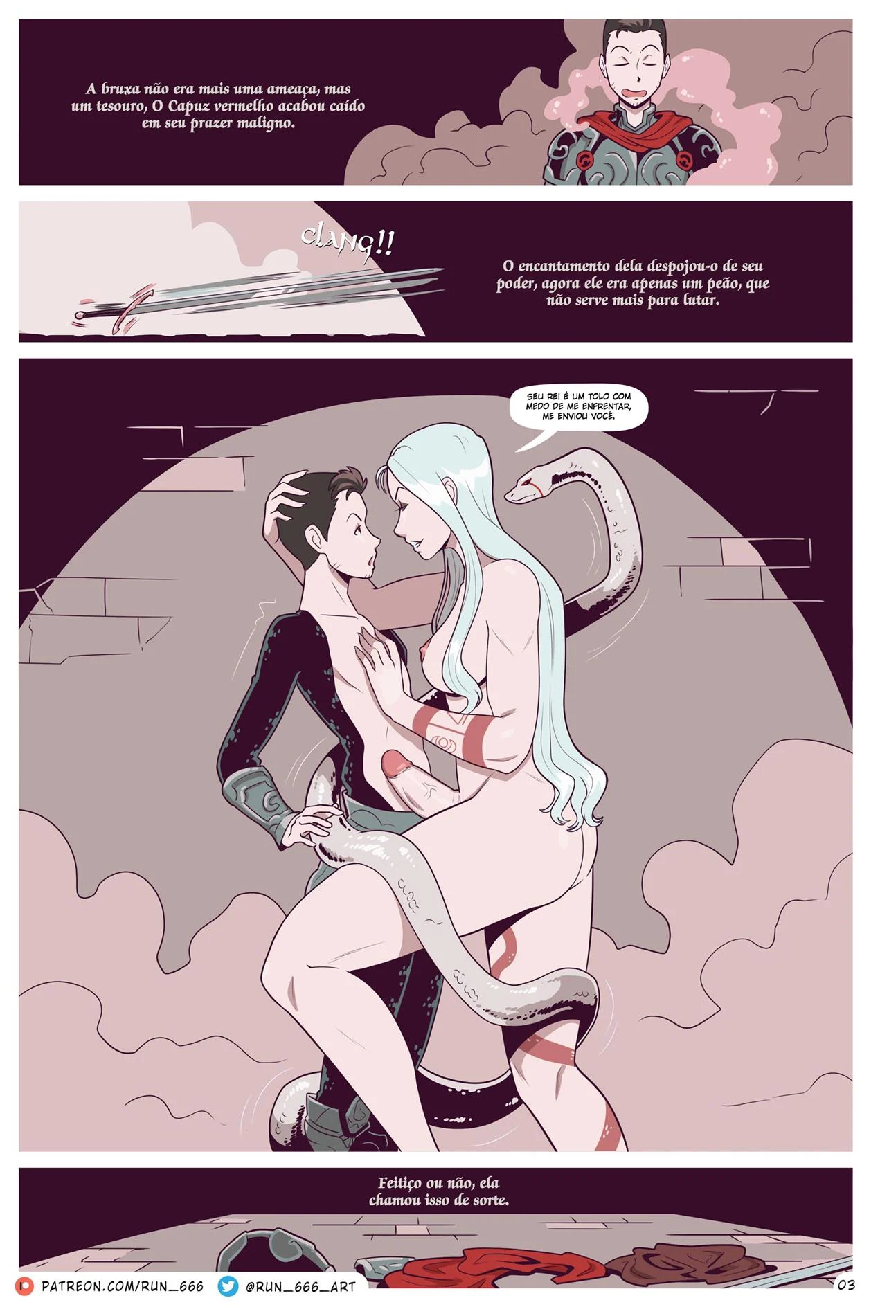 A Queda do Capuz Vermelho – Hentai Gay – Versão Completa