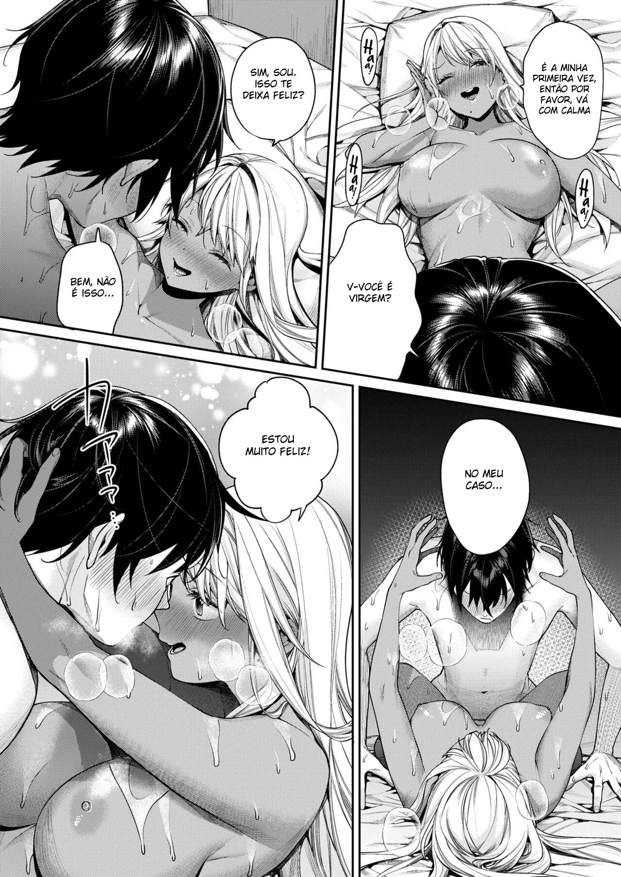 A Razão Pela Qual eu Fui Capaz de Conseguir uma Namorada Gyaru Negra – Doujinshi – Versão Brasileira