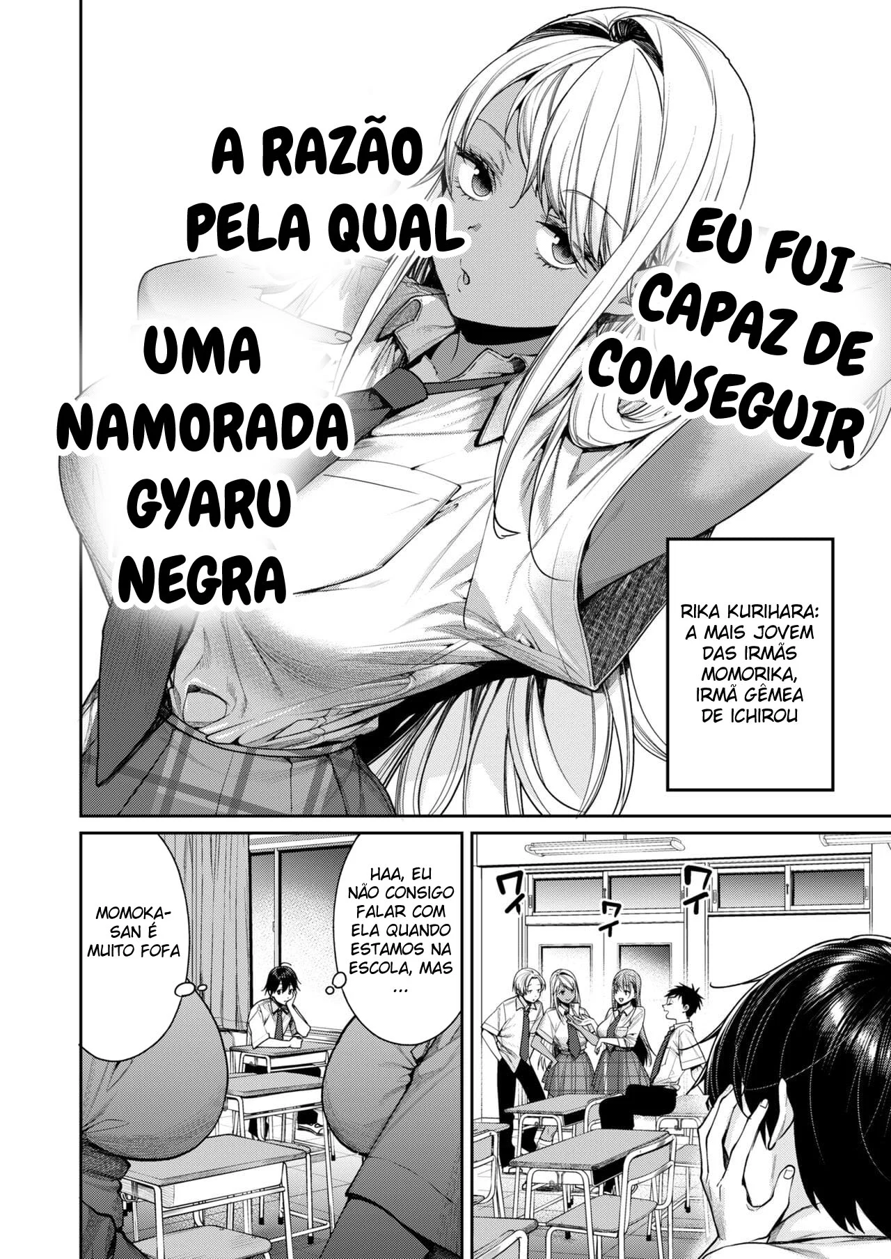 A Razão Pela Qual eu Fui Capaz de Conseguir uma Namorada Gyaru Negra – Doujinshi – Versão Brasileira