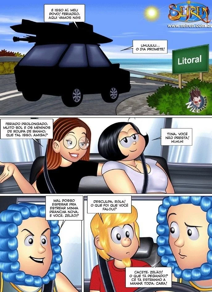 A Tchurma da Tiina – Quadrinhos Pornô – Versão Brasileira