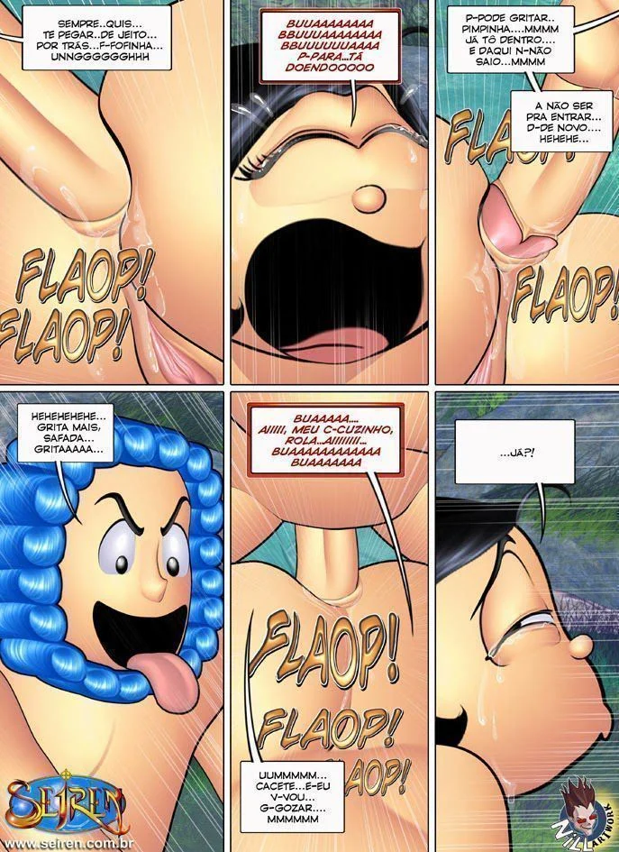 A Tchurma da Tiina – Quadrinhos Pornô – Versão em Português