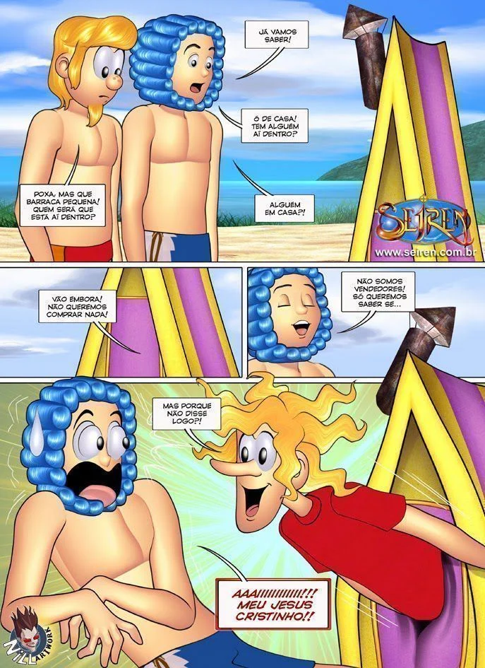 A Tchurma da Tiina – Quadrinhos Pornô – Versão em Português