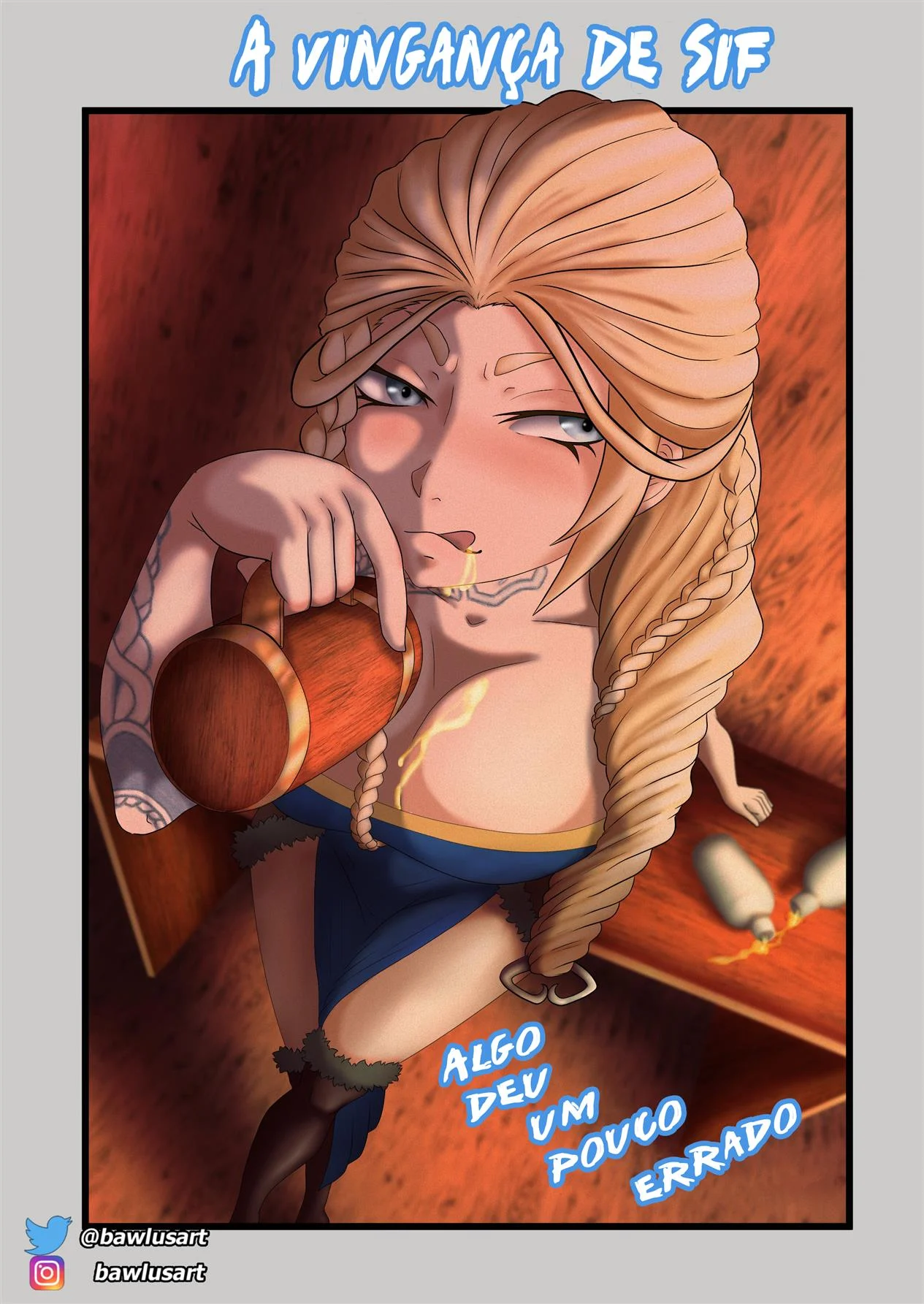 A Vingança de Sif – Manga Hentai – Quadrinho em PT-BR