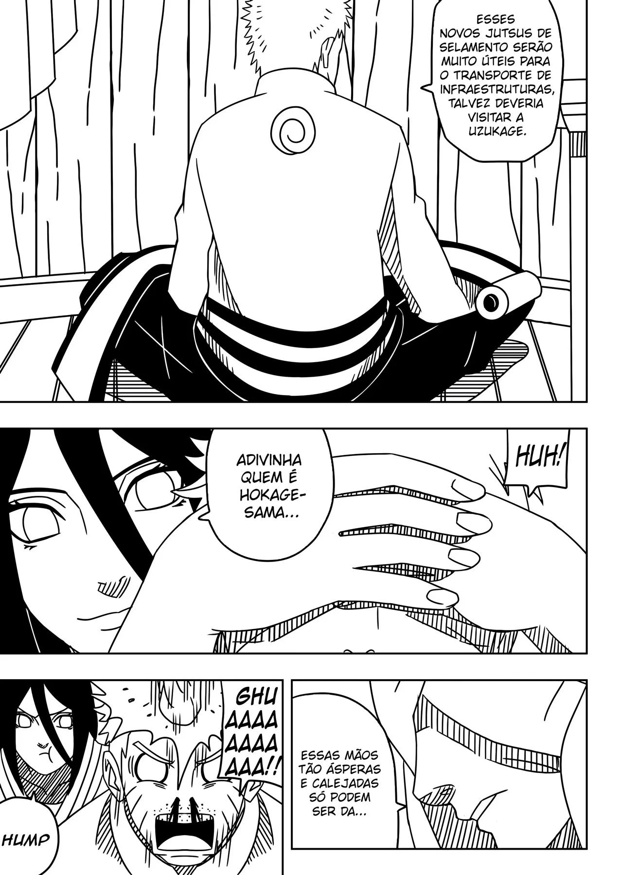 A Visita de Hanabi – Boruto – Alta Qualidade em PT-BR