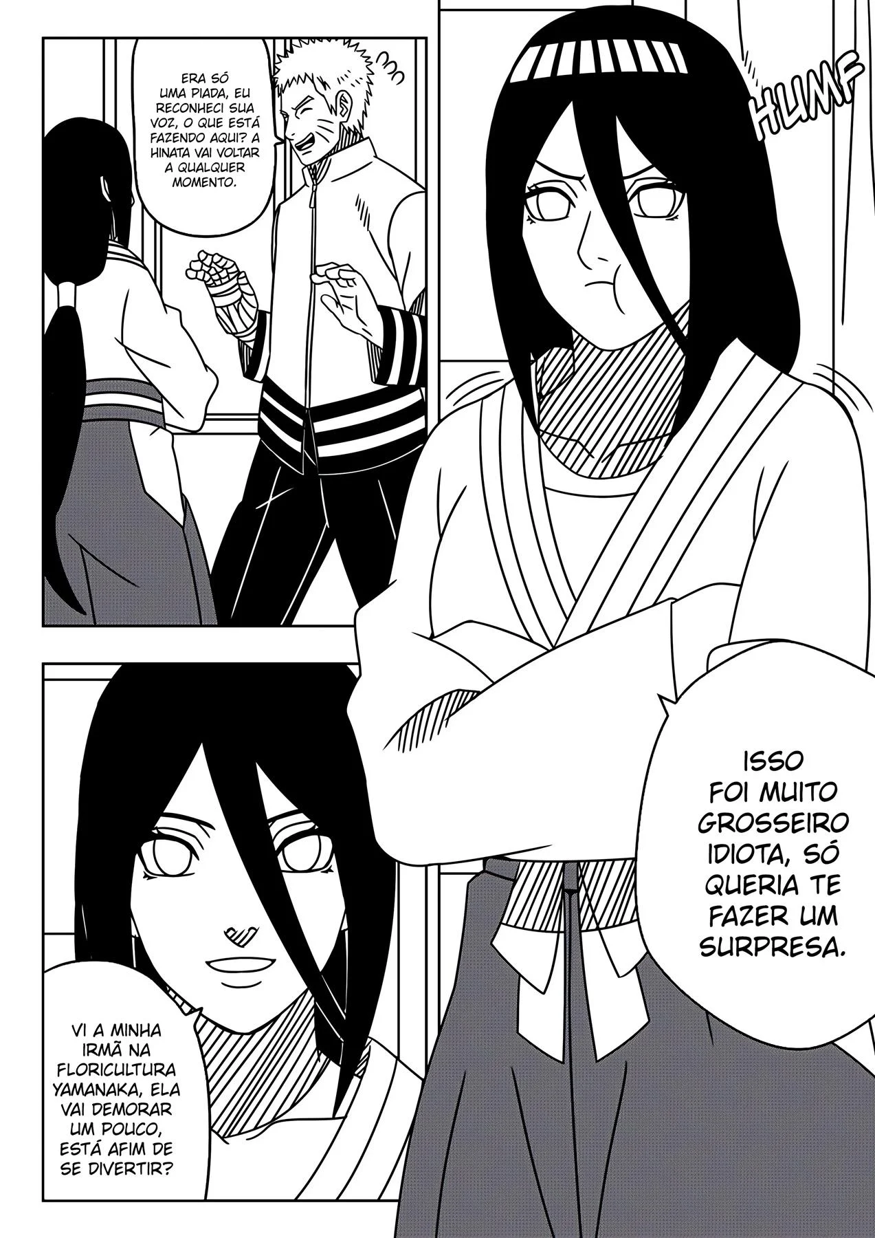 A Visita de Hanabi – Boruto – Alta Qualidade em PT-BR